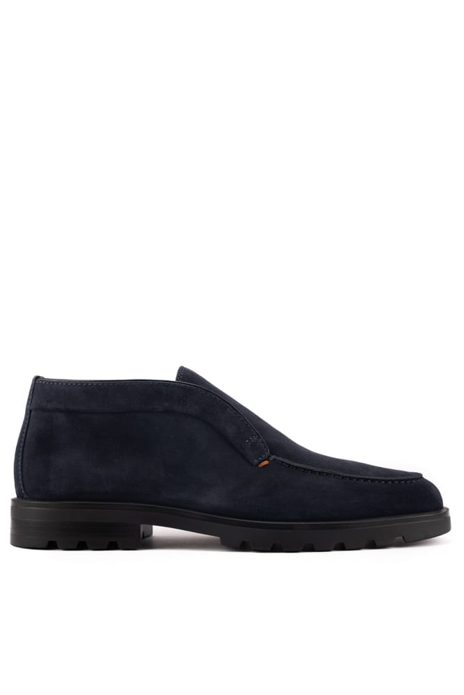 Santoni Detroit Rock Suede Ankle Boots