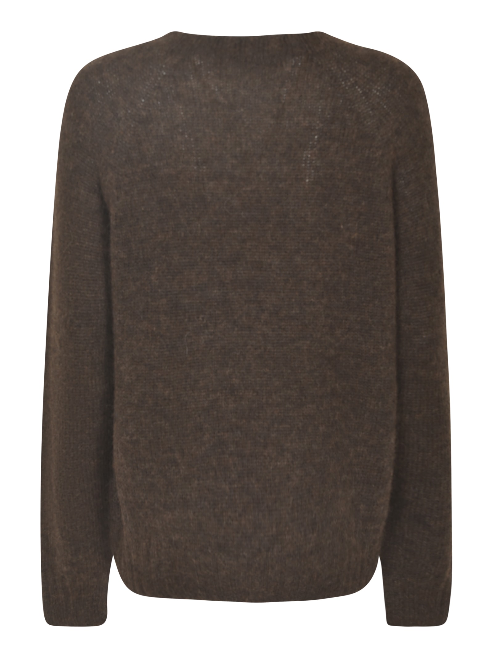 Shop Oliver Lattughi Classic Knit Sweater In Teak