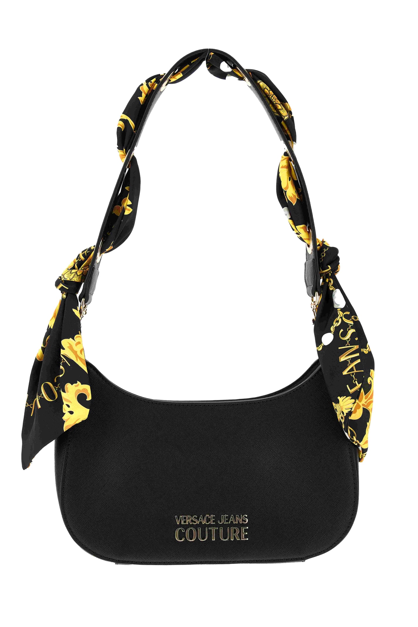 Shop Versace Jeans Couture Hand Bag In Black