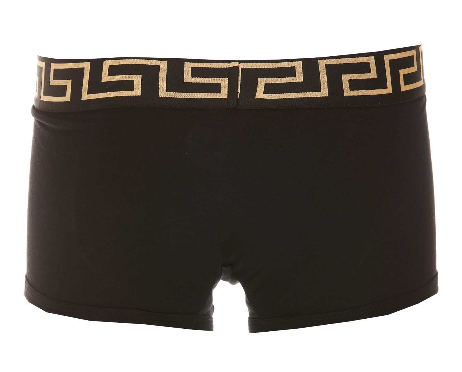 Versace Underwear Two-Pack Black & Gray Greca Border Briefs