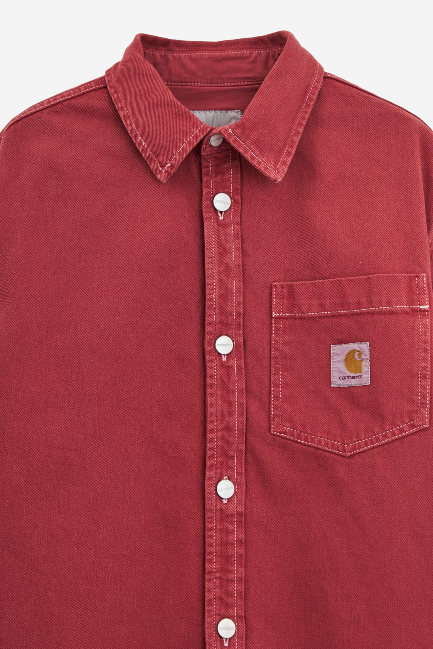 Shop Carhartt George Shirt In Red