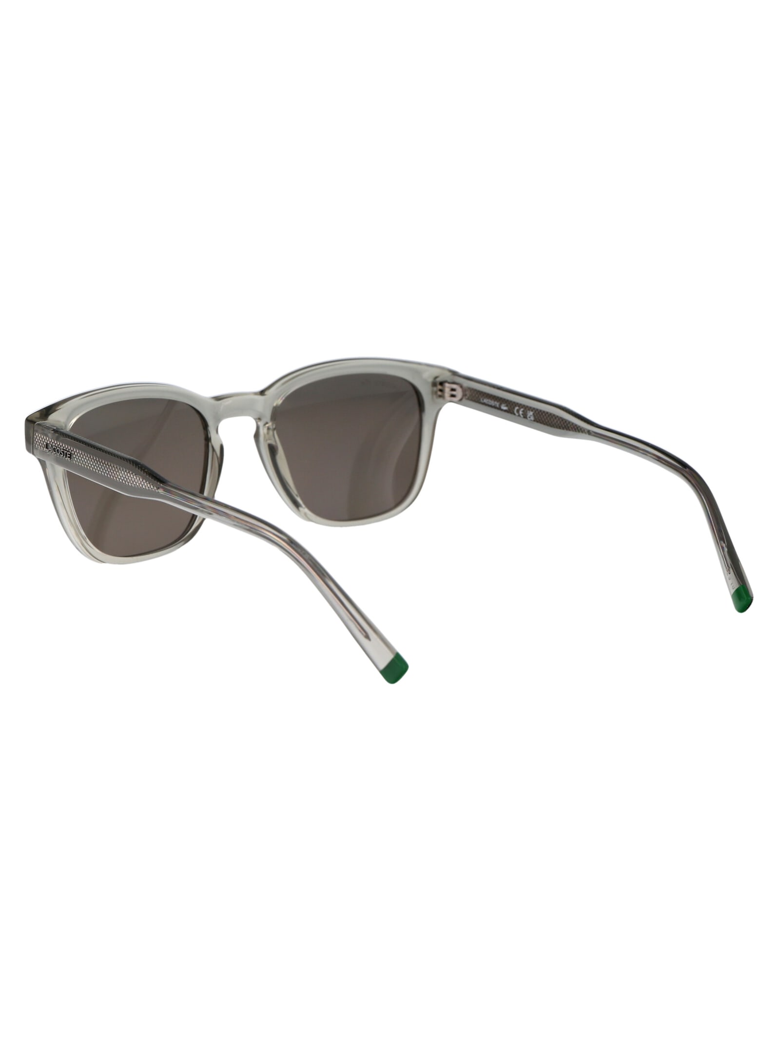 Shop Lacoste L6026s Sunglasses In 038 Light Grey