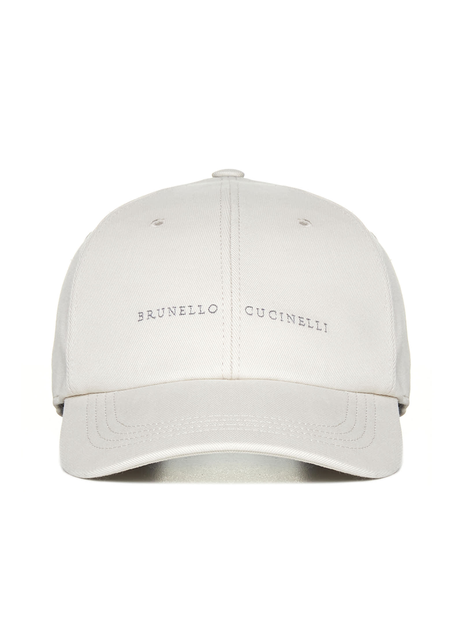 Brunello Cucinelli Logo Embroidered Baseball Cap