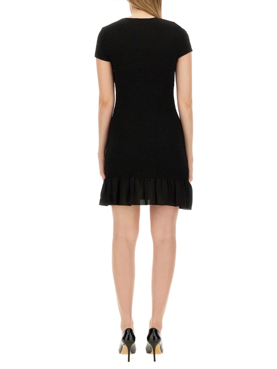 Shop Michael Kors Mini Dress In Black