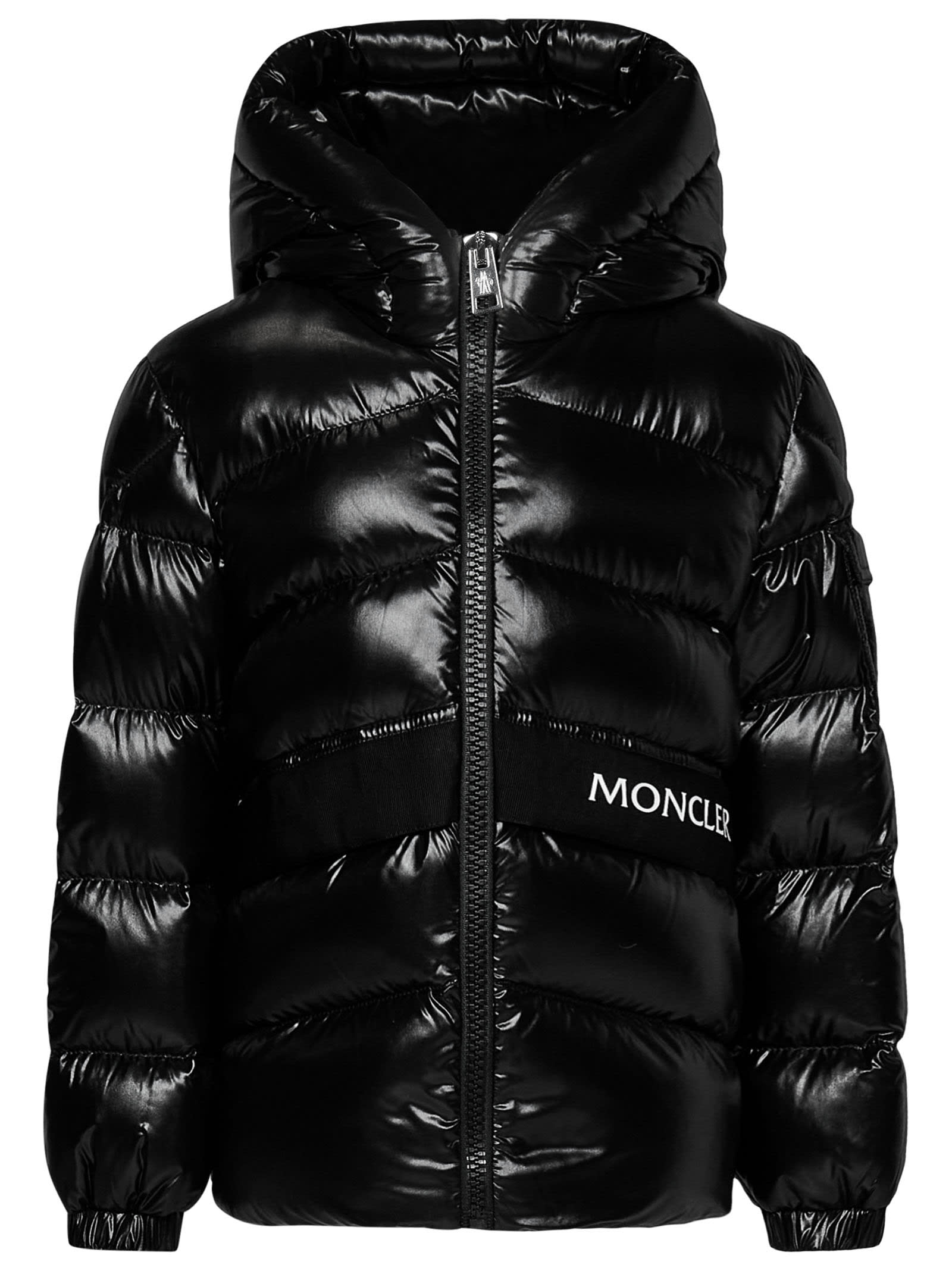 Moncler Kids' Down Jacket In Black