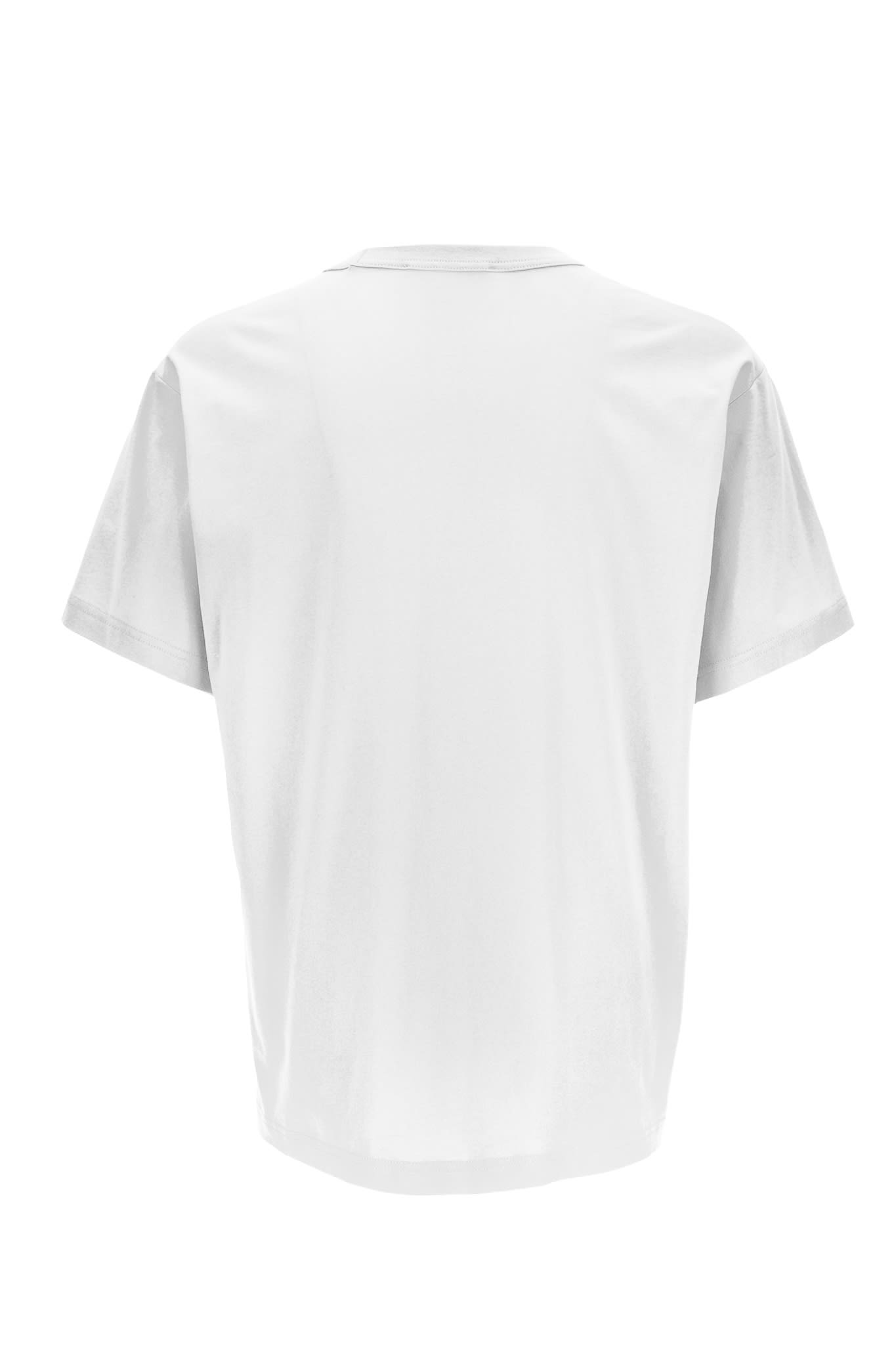 Shop Versace Jeans Couture T-shirt In White