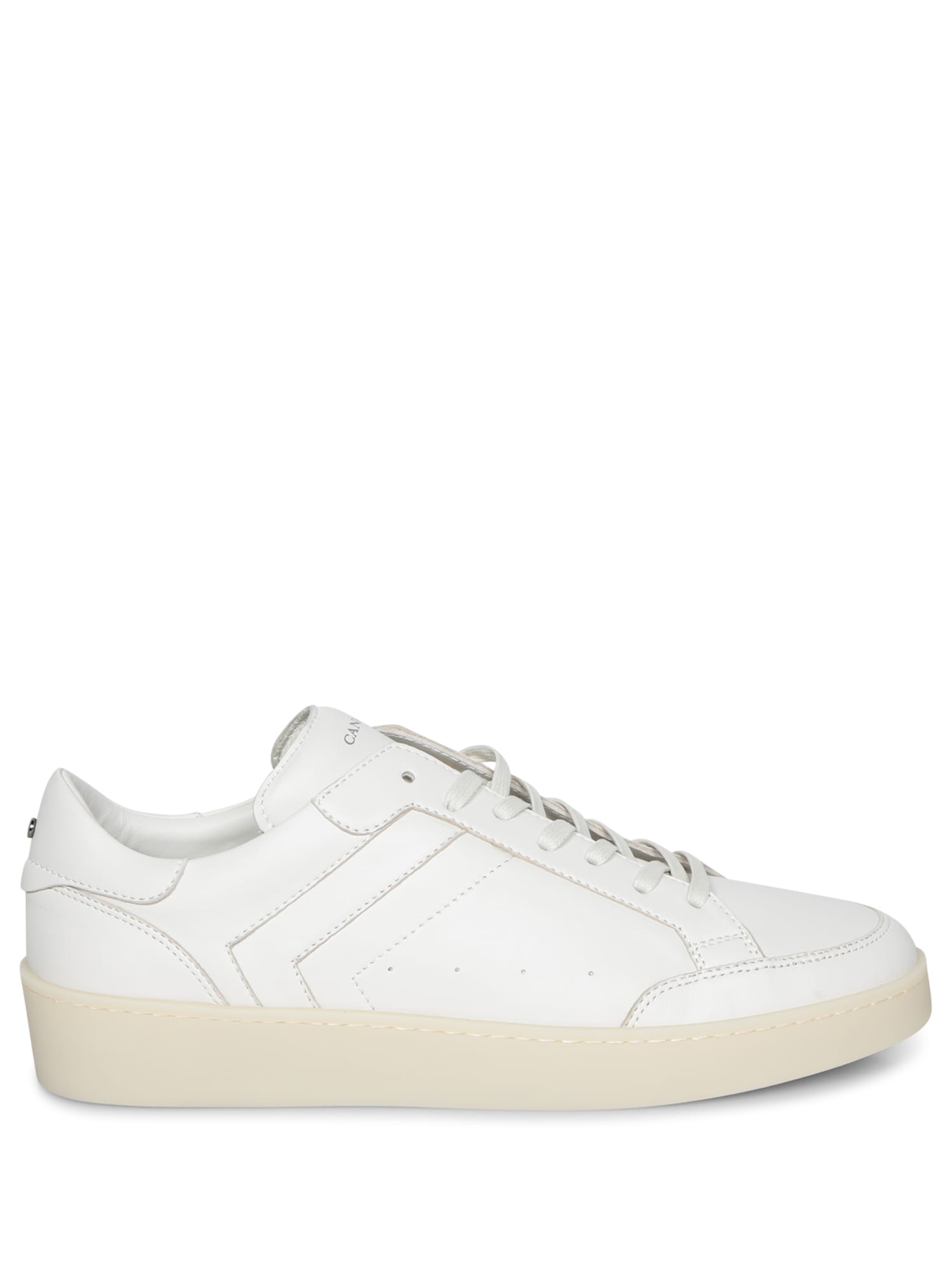 White Leather Sneakers