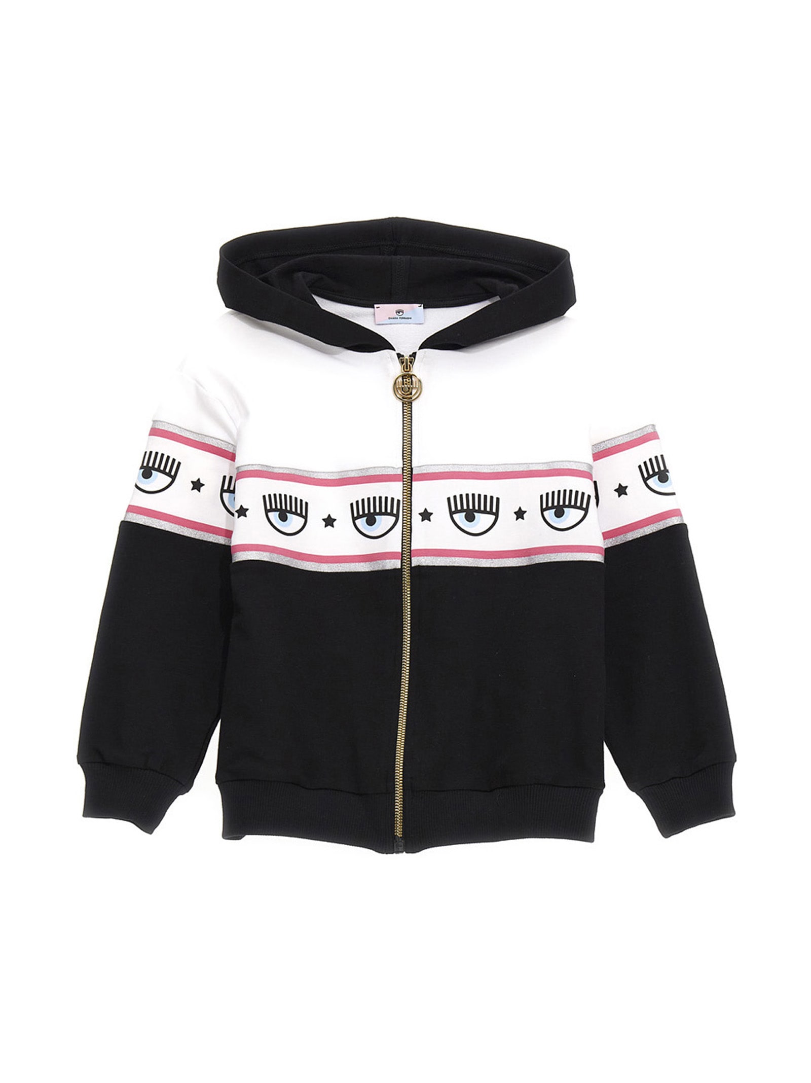 Chiara Ferragni maxi Logo Mania Hoodie