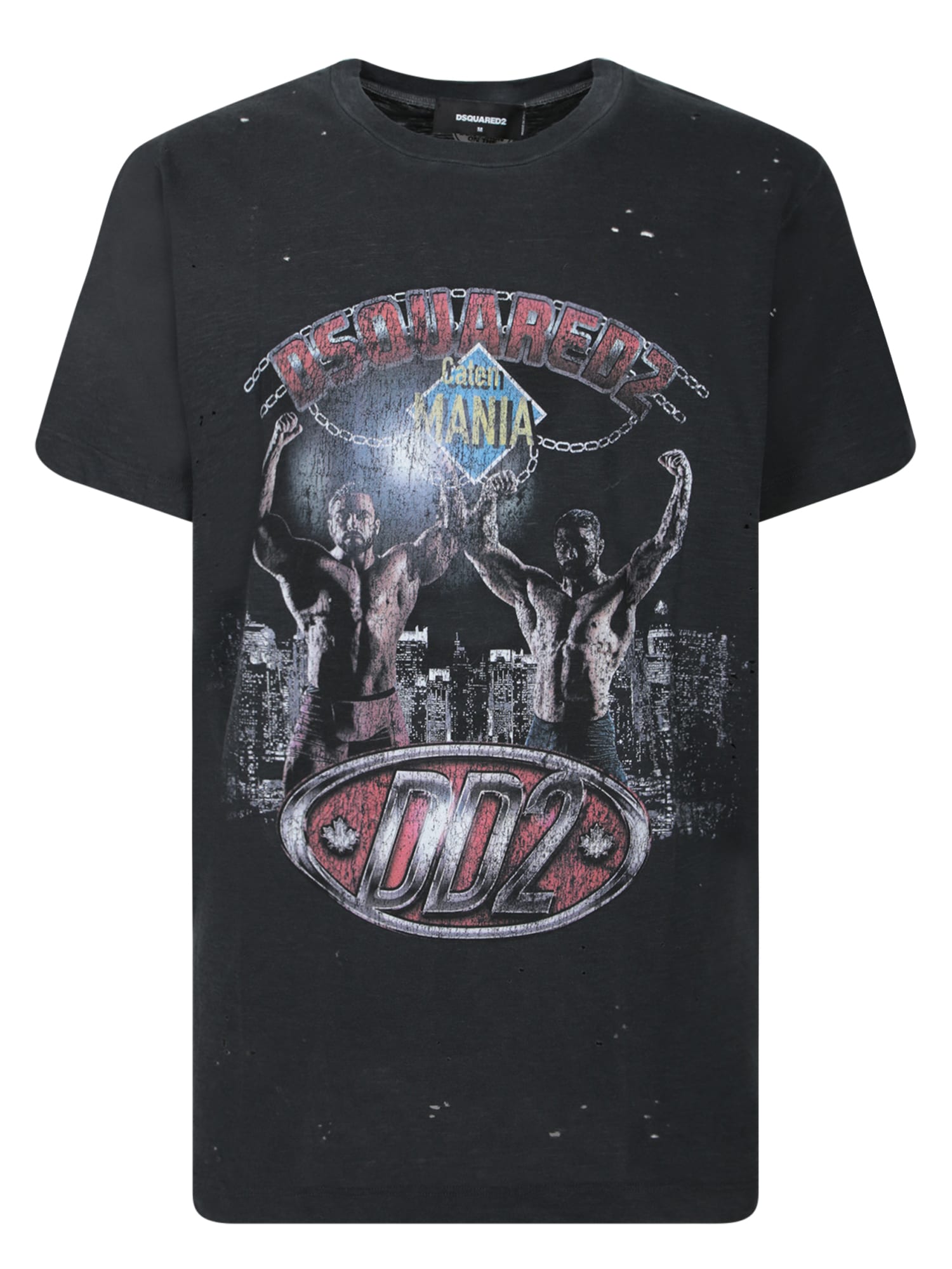 Cigarette Fit Grey T-shirt