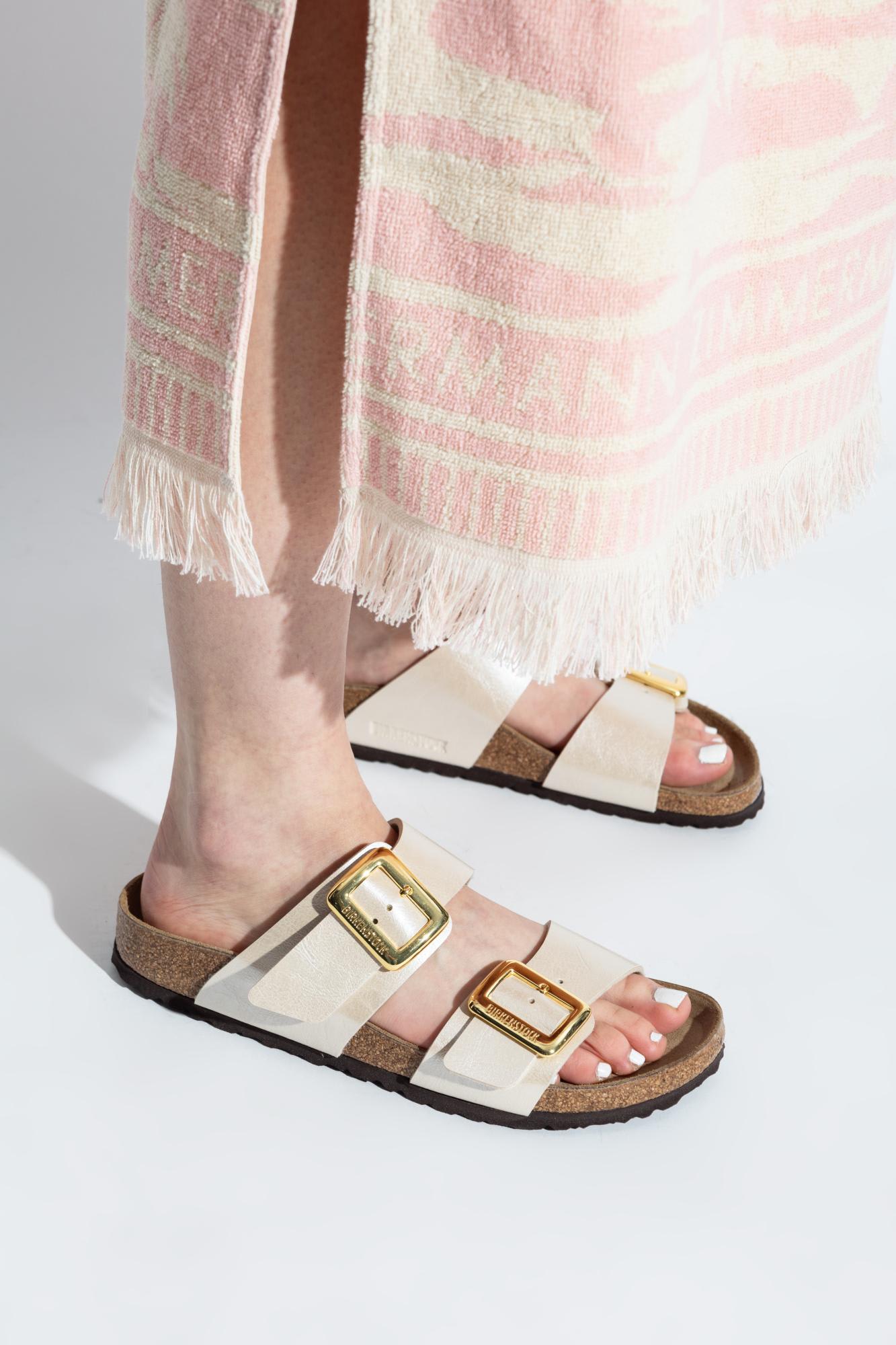Birkenstock Slippers Sydney Cushion Buckle In White