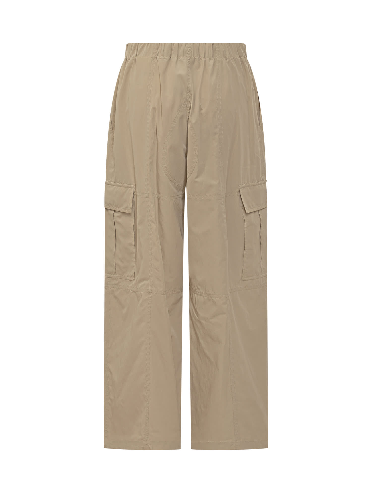 Kenzo Boke Flower Trousers In Beige