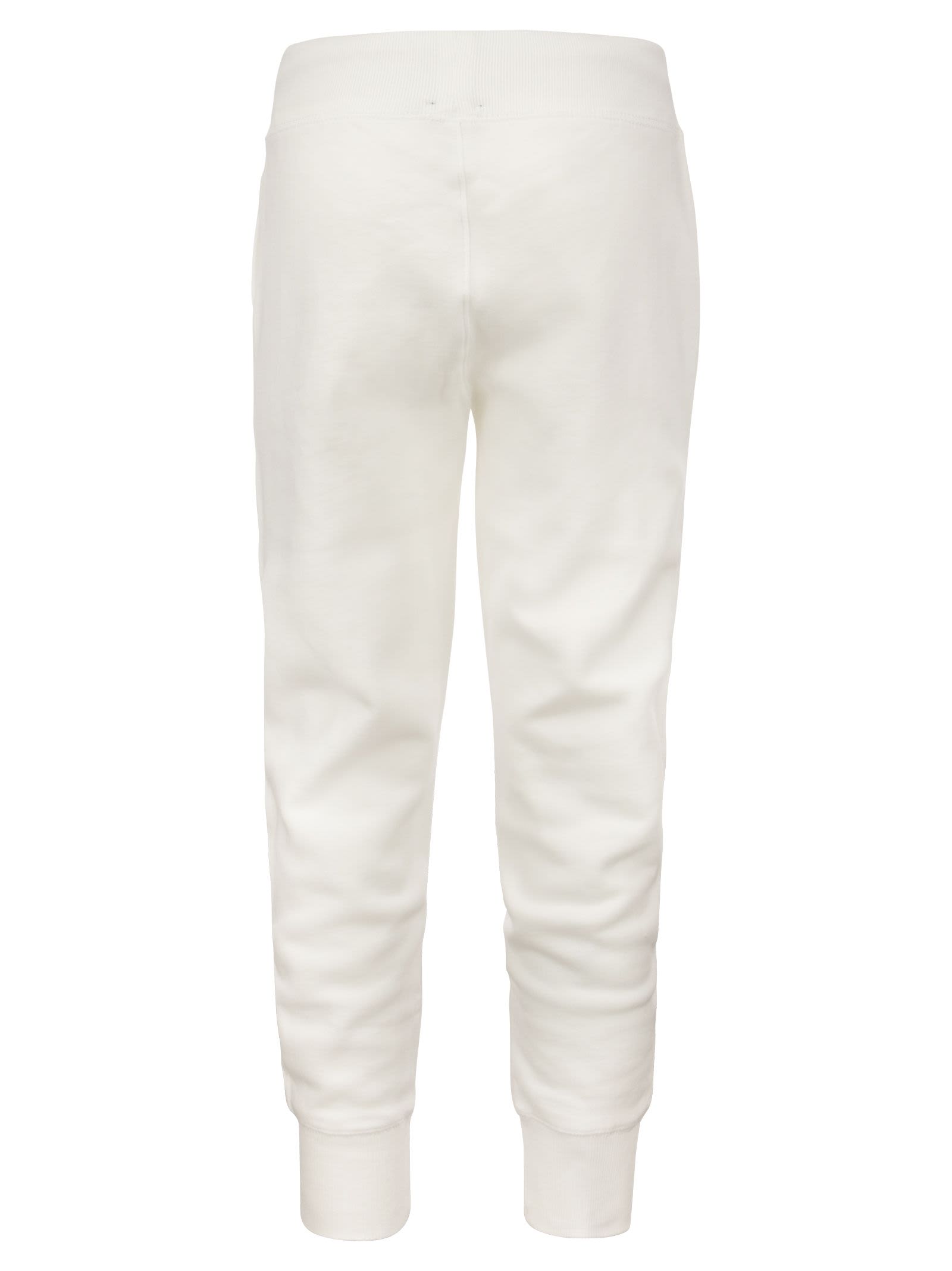 Shop Polo Ralph Lauren Sweat Jogging Trousers  In White