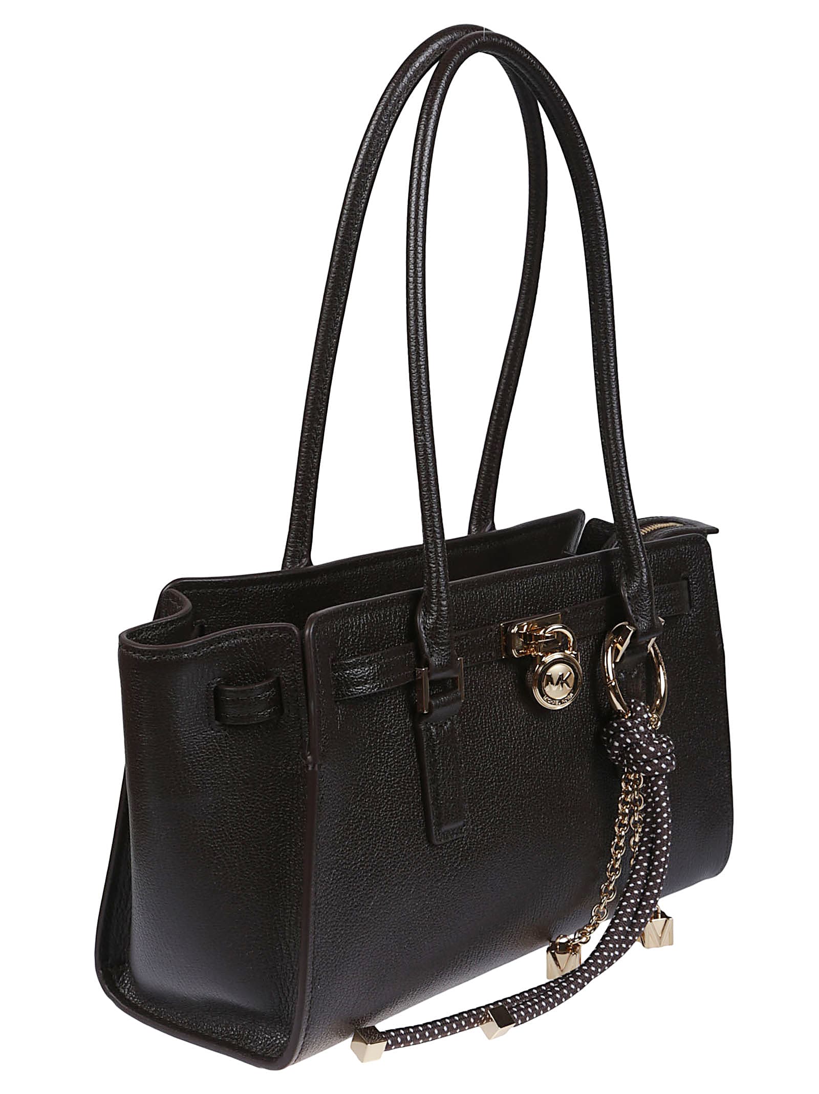 Michael Kors Small Shoulder Tote Bag In Black