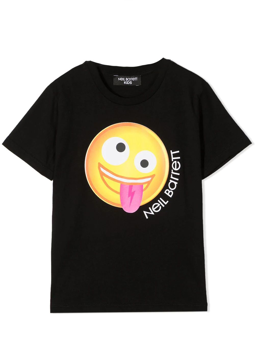 Click to view more detailed imagery on our partner's website Neil Barrett Kids' Print T-shirt In Black