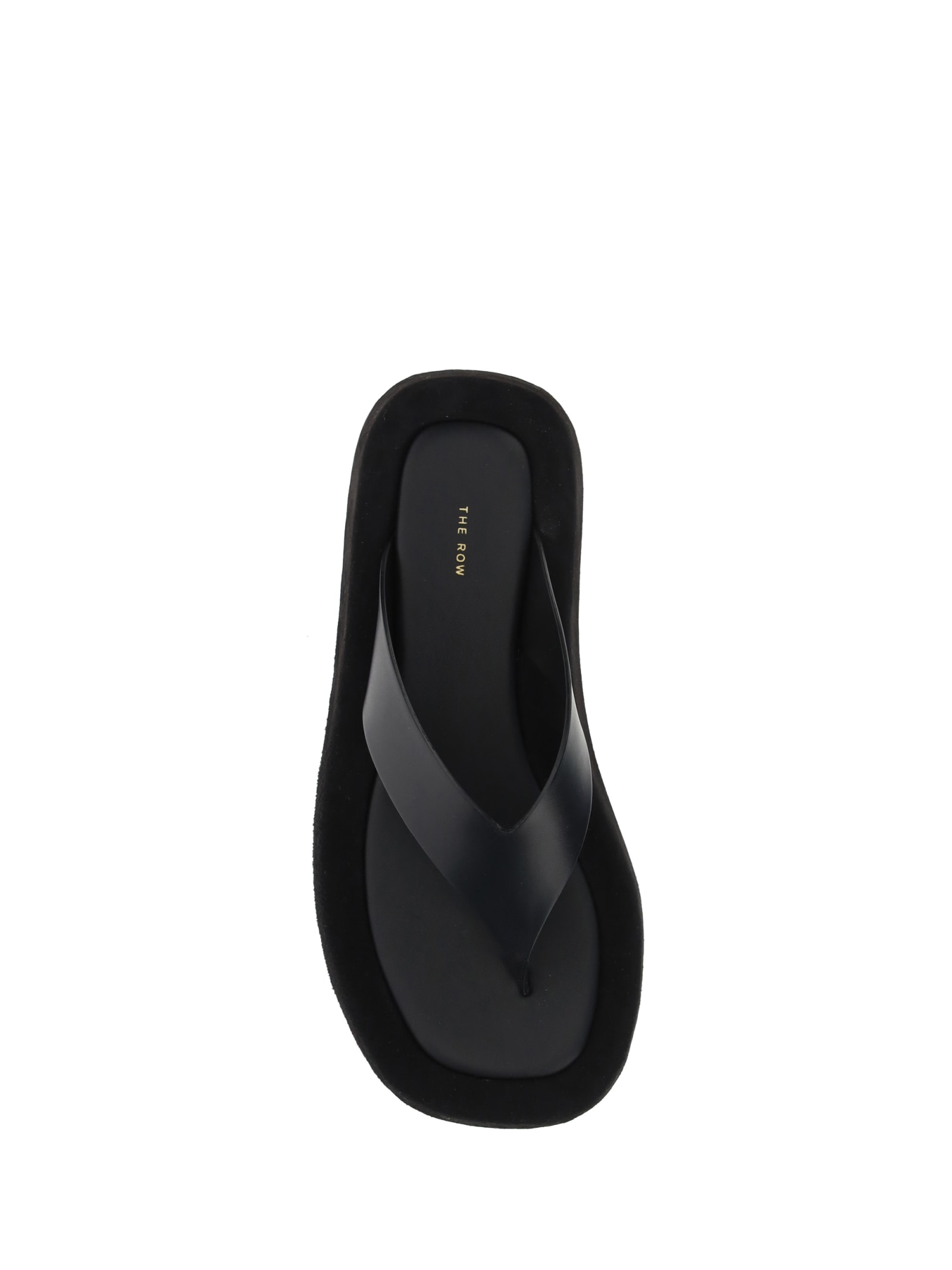 Shop The Row Ginza Sandals In Black