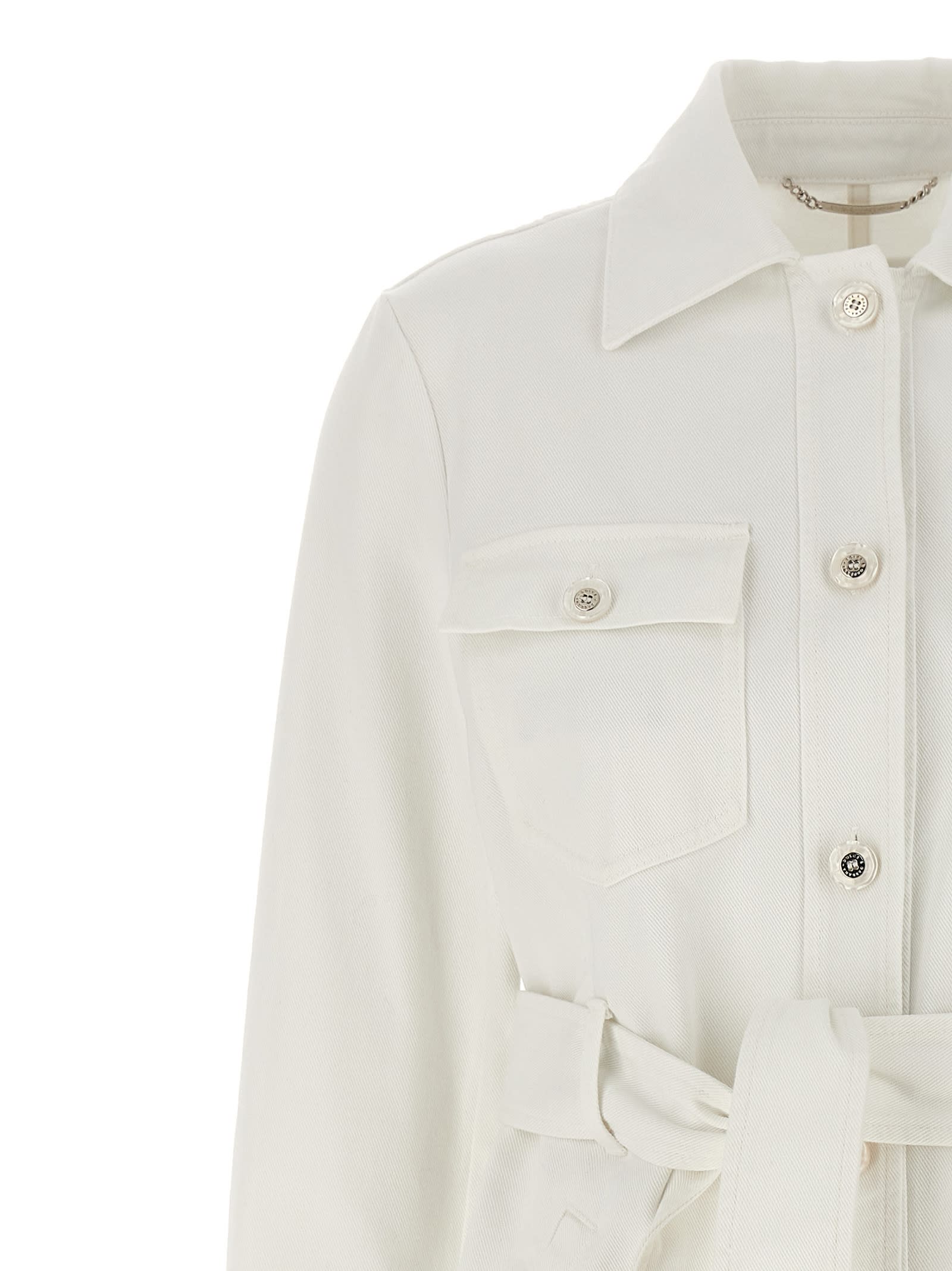 Shop Dolce & Gabbana Capri Jacket In White