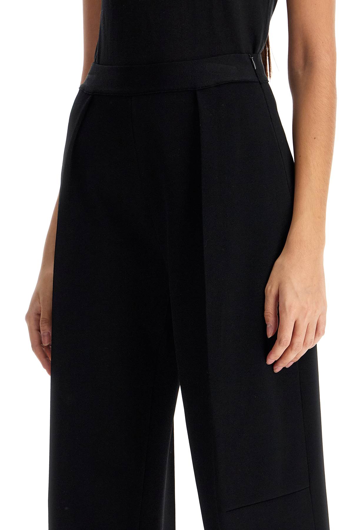 JIL SANDER KNITTED VISCOSE PANTS FOR 