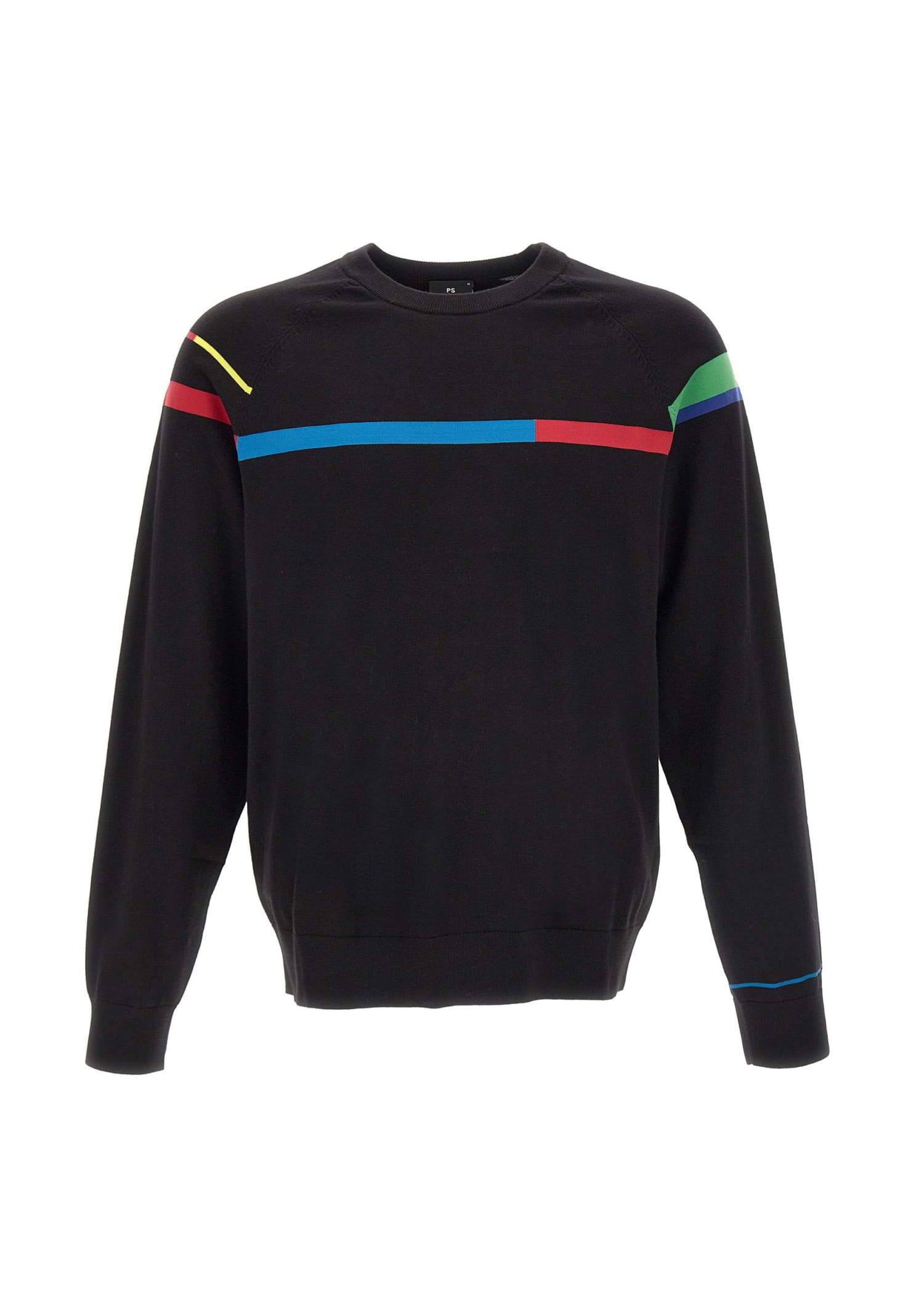 Shop Ps By Paul Smith Organic Cotton Sweater In Nero