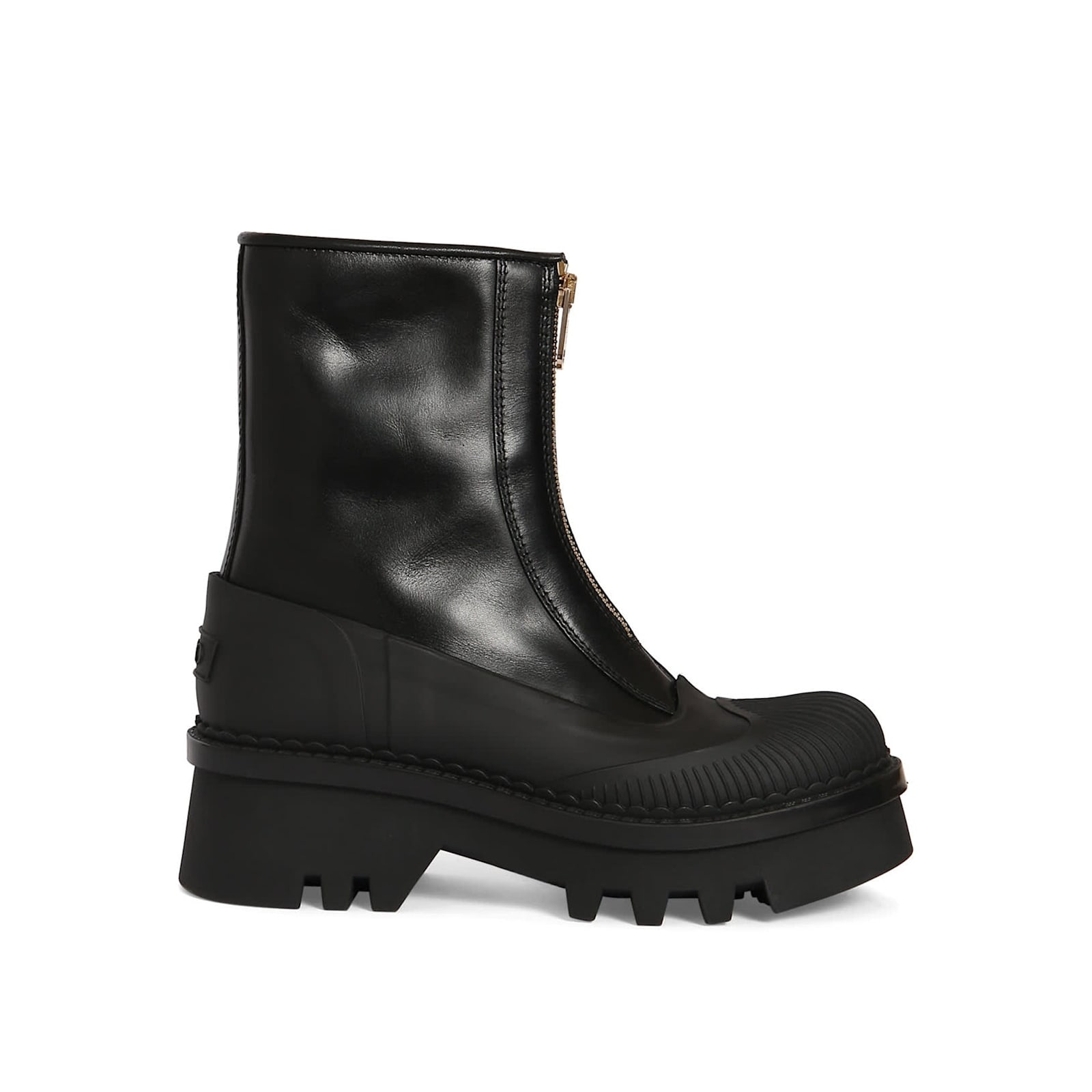 Chloé Chloe Raina Leather Boots Women In Black