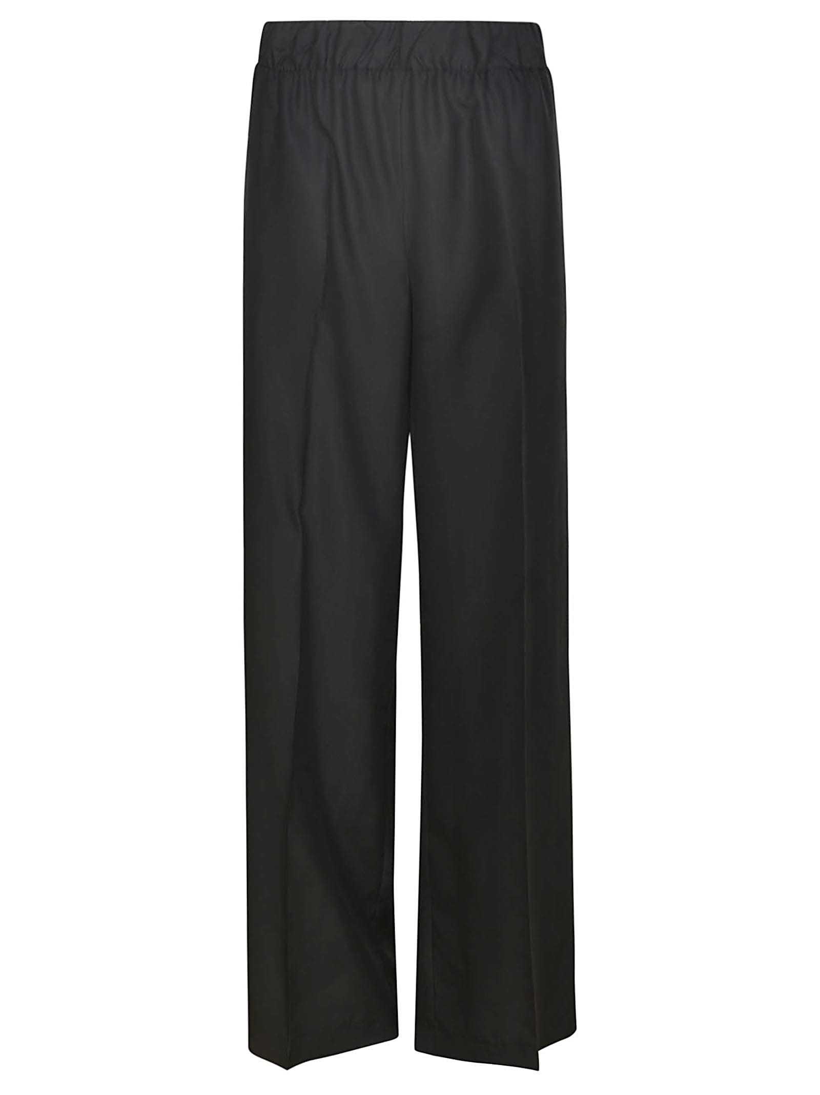 Shop P.a.r.o.s.h Straight Trousers In Black