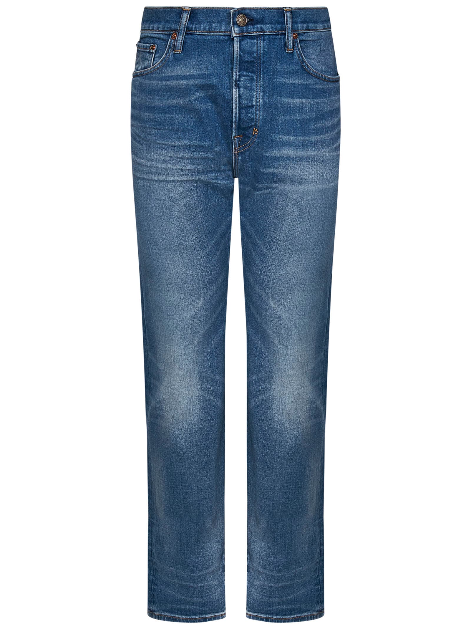 Shop Tom Ford Jeans In Blue