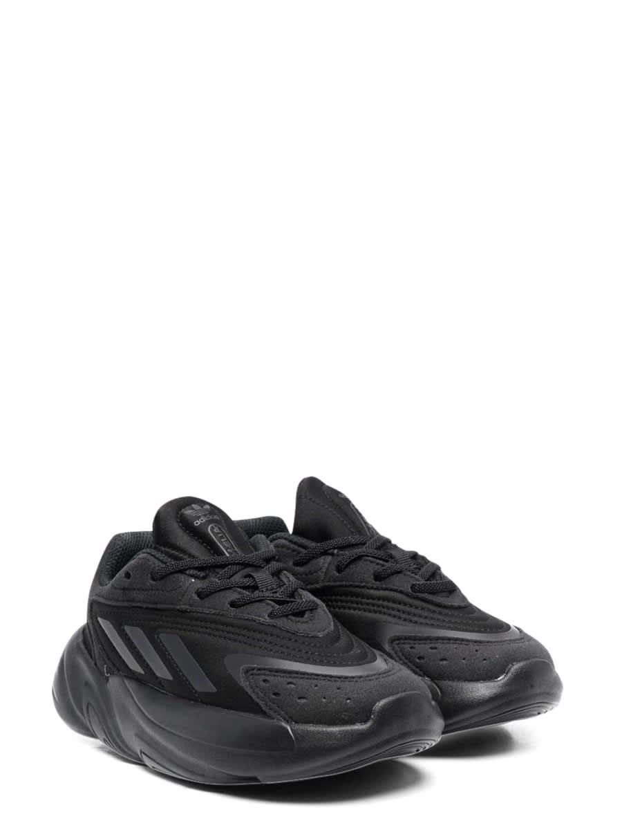 Adidas Originals Kids Black Ozelia Big Kids Sneakers In Black