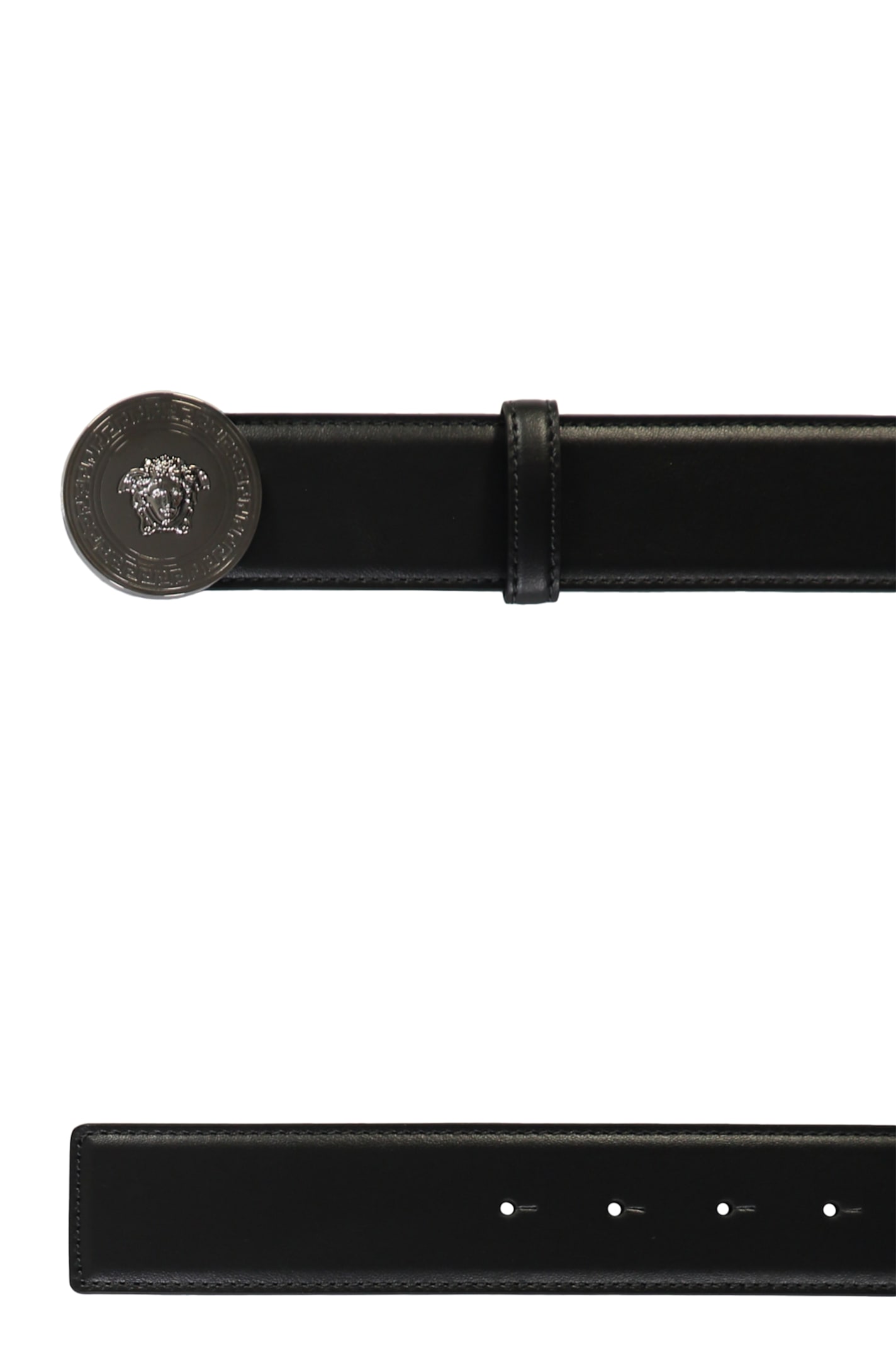 Versace Reversible Belt The Jellyfish In Black
