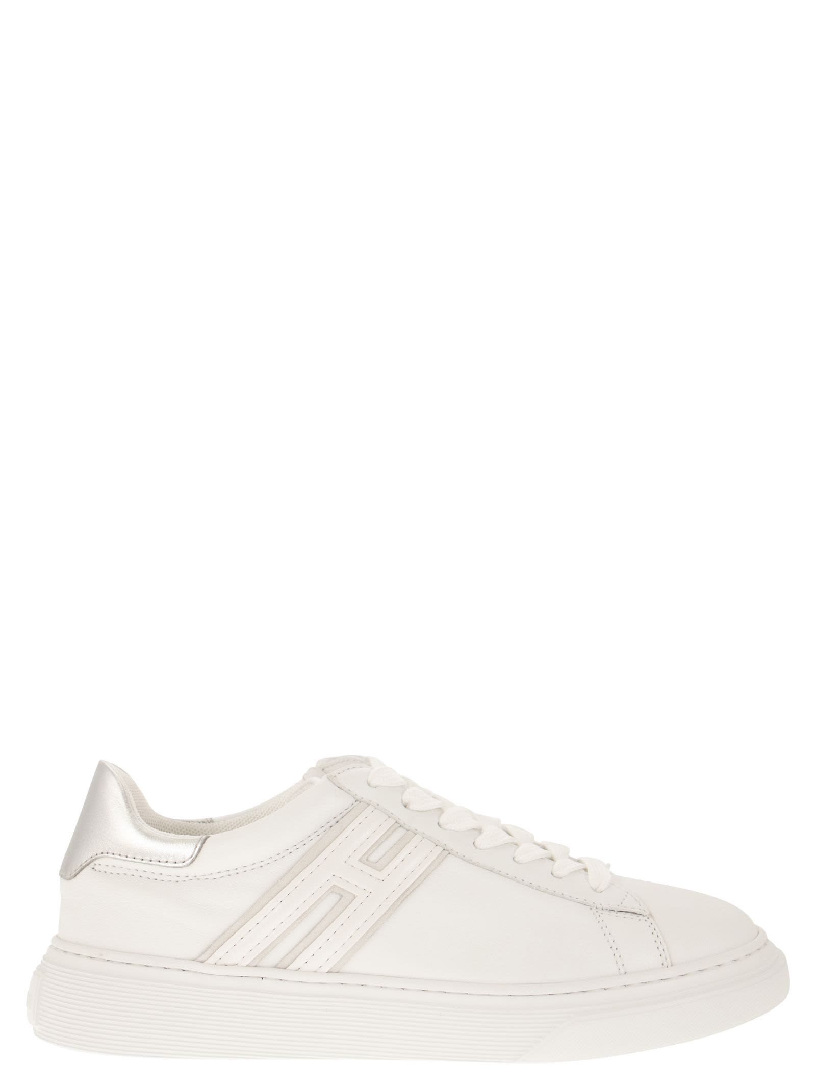 Shop Hogan Sneakers H365 In Bianco