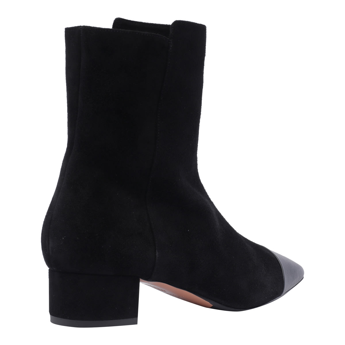 Shop Aquazzura French Flirt Booties In Black