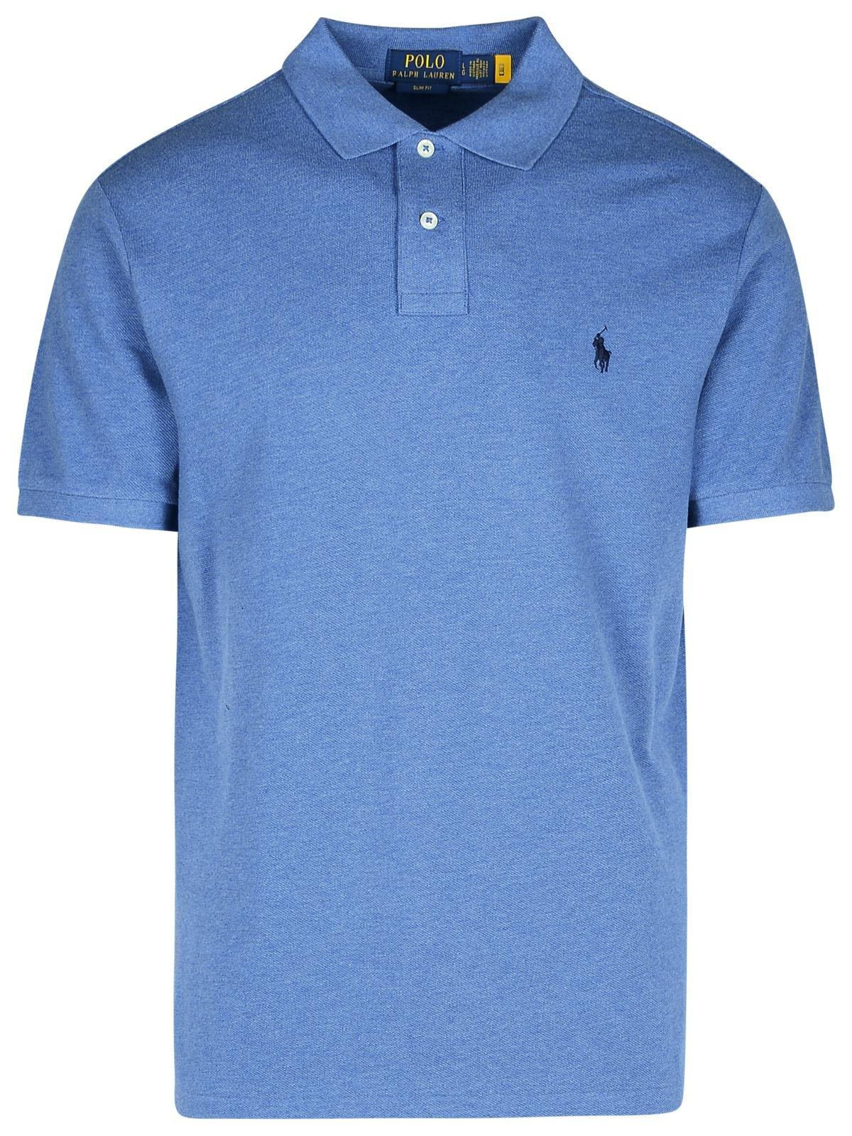 Logo Embroidered Short-sleeved Polo Shirt