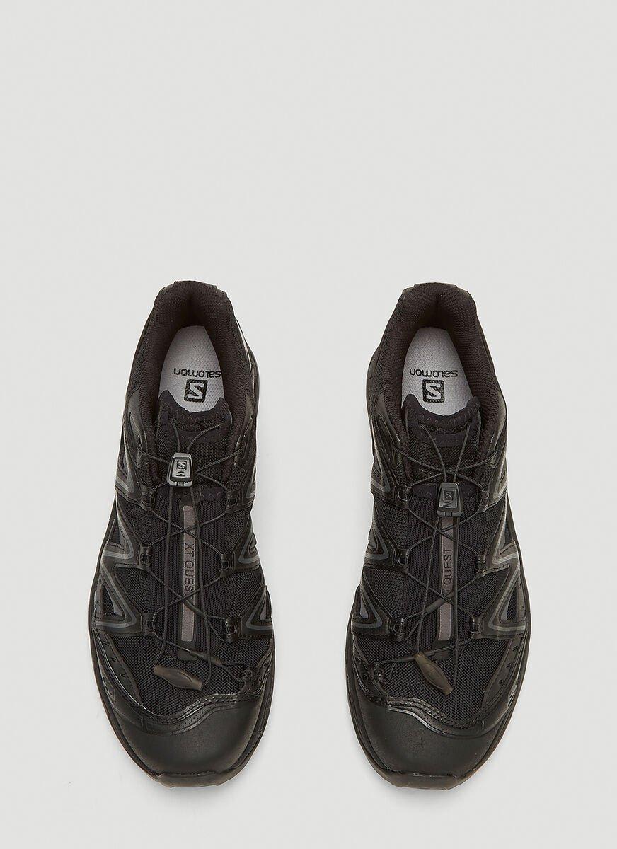 Salomon Xt-quest Mesh Low-top Sneakers In Black