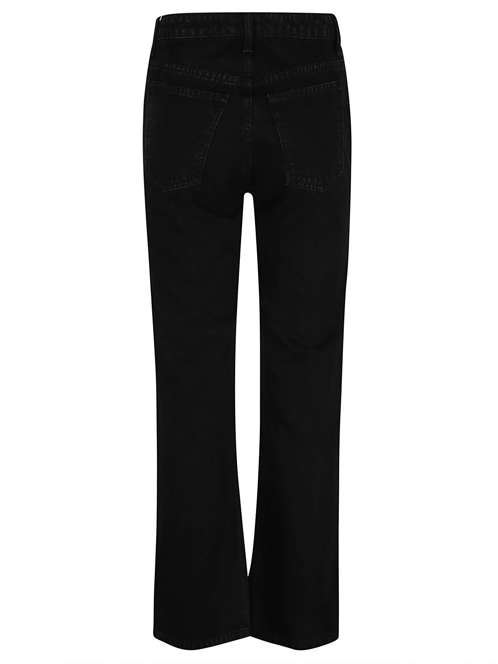 Shop Khaite Abigail Jeans In Black