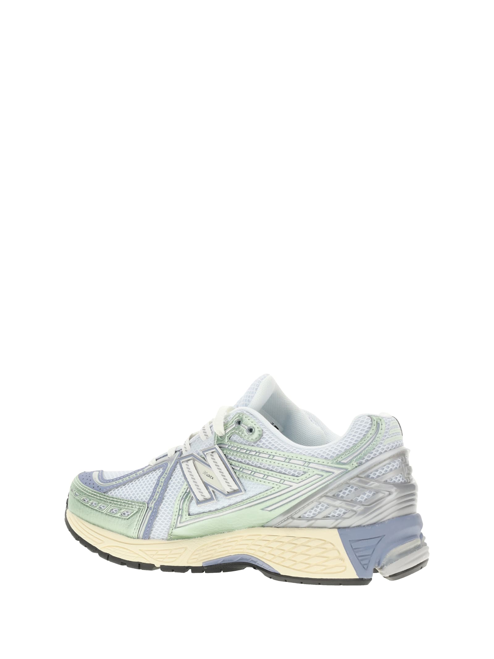 New Balance Blue Low Top Sneaker With Logo Patch On Tongue And Side And Perforated Panels In Tech Fabric Unisex