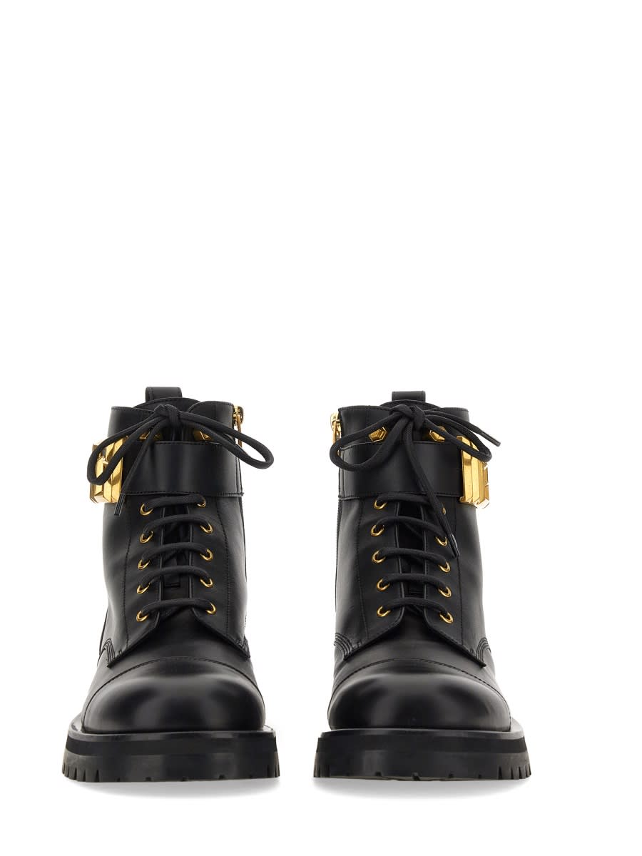 Shop Balmain Army Boot Romy In Black