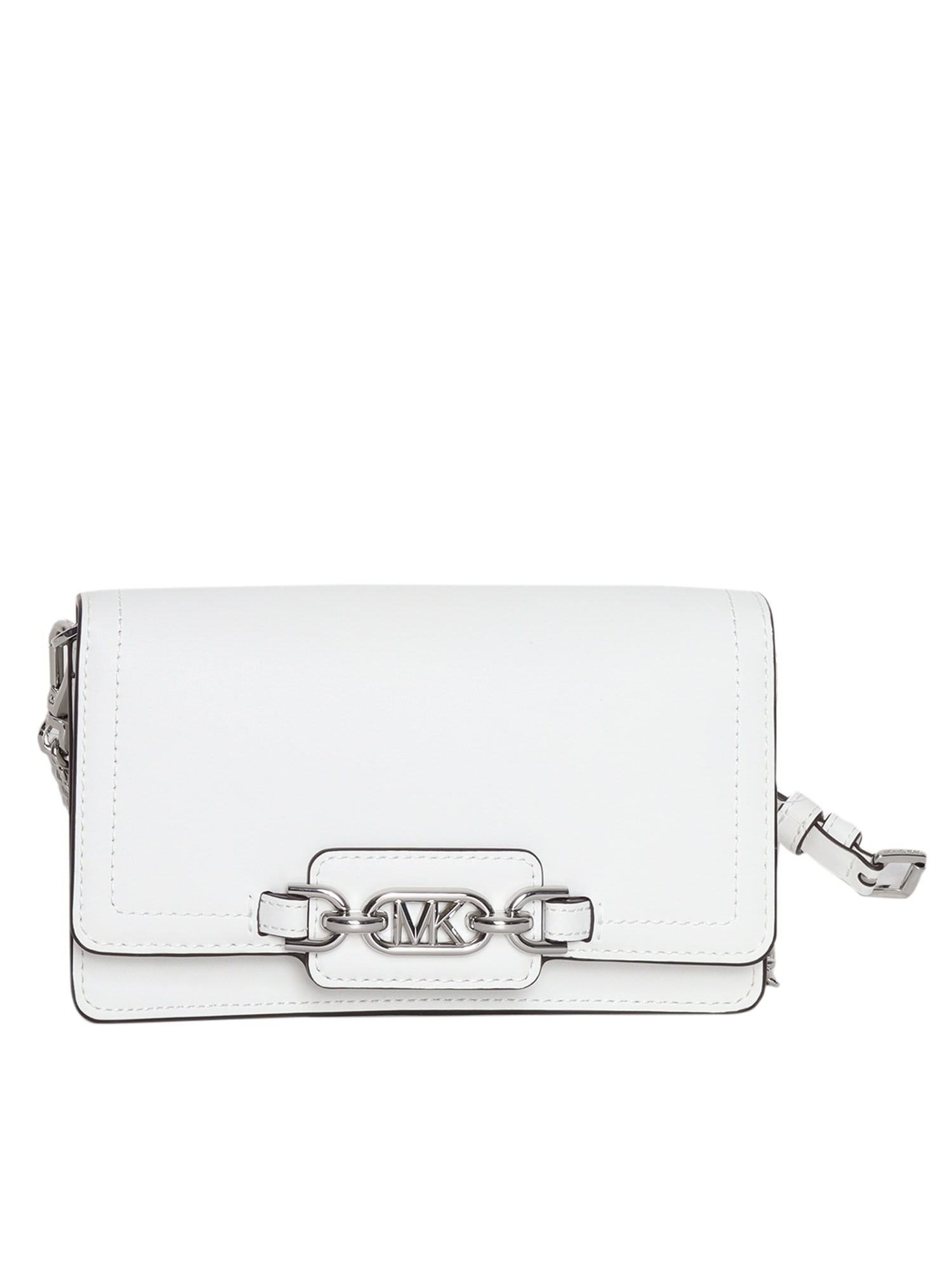 Michael Kors Heather White Crossbody Bag