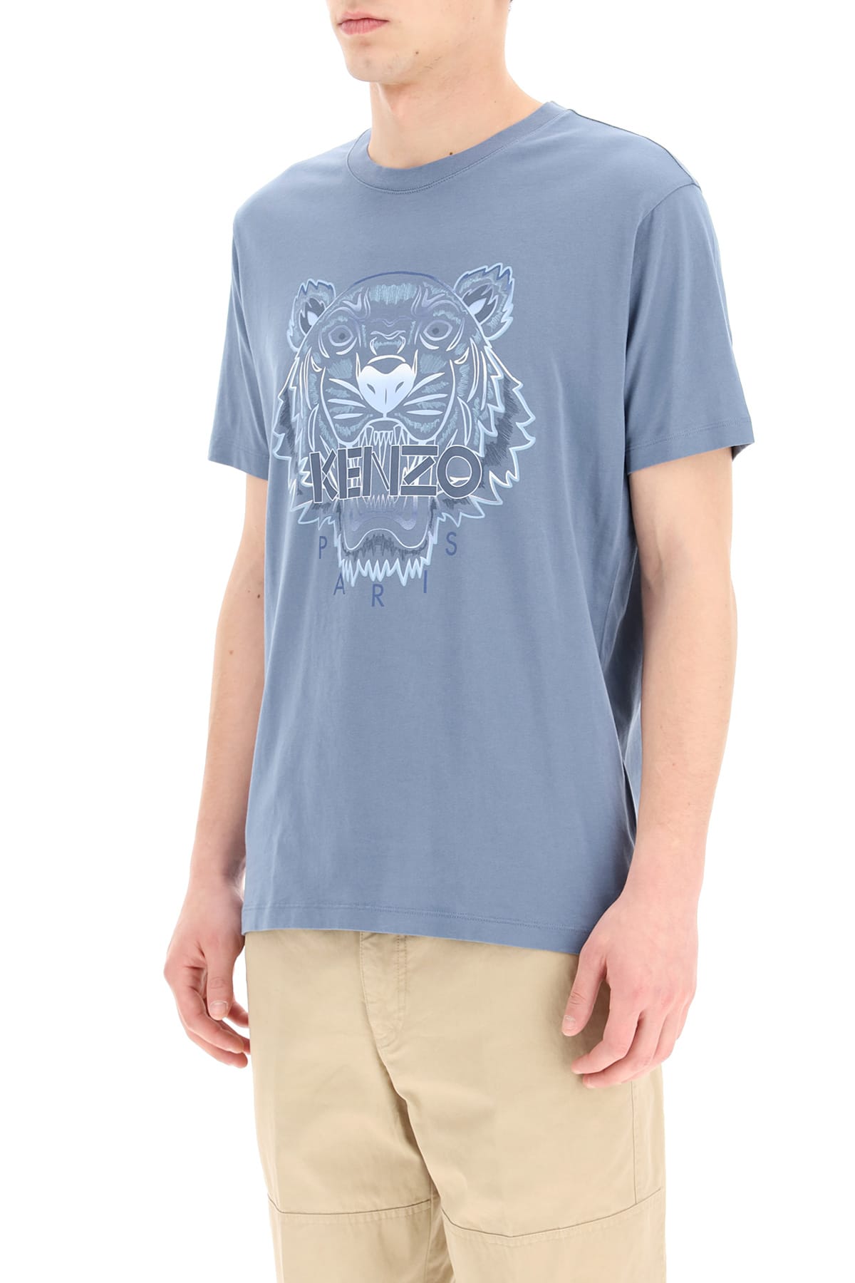 light blue kenzo t shirt