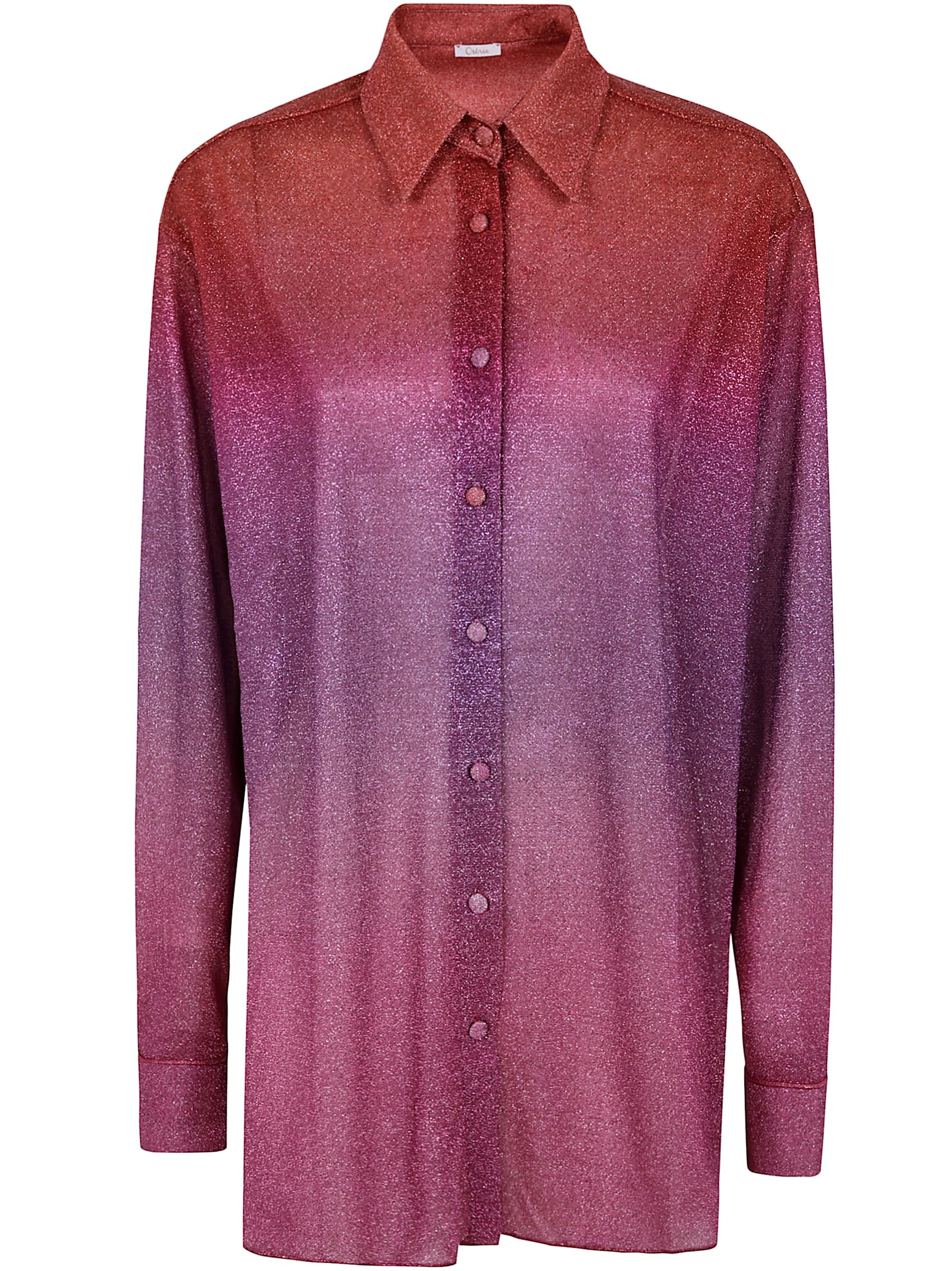 Lumiere Printed Lurex Shade Shirt