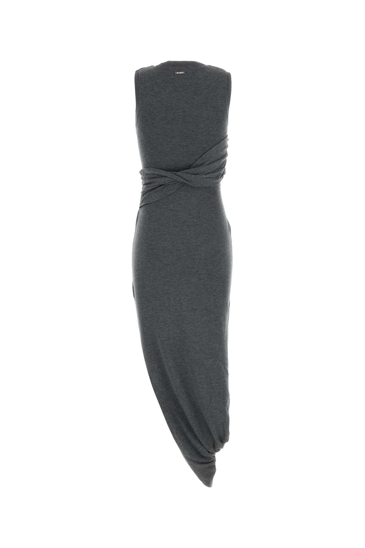 Jw Anderson Grey Jersey Dress In Gray