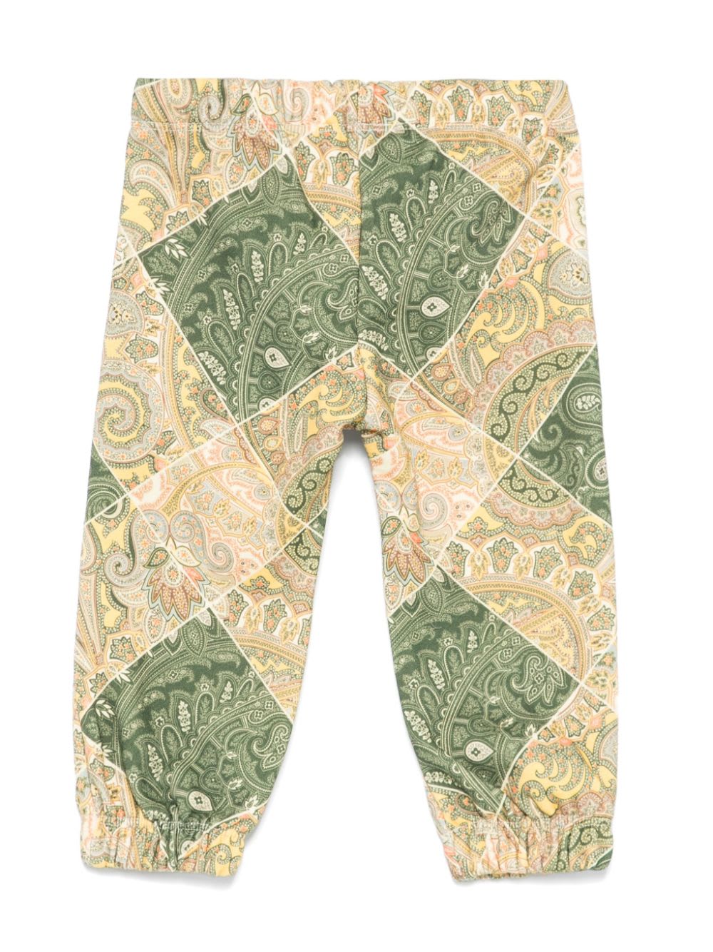 Shop Etro Pantaloni Con Stampa Paisley In Green