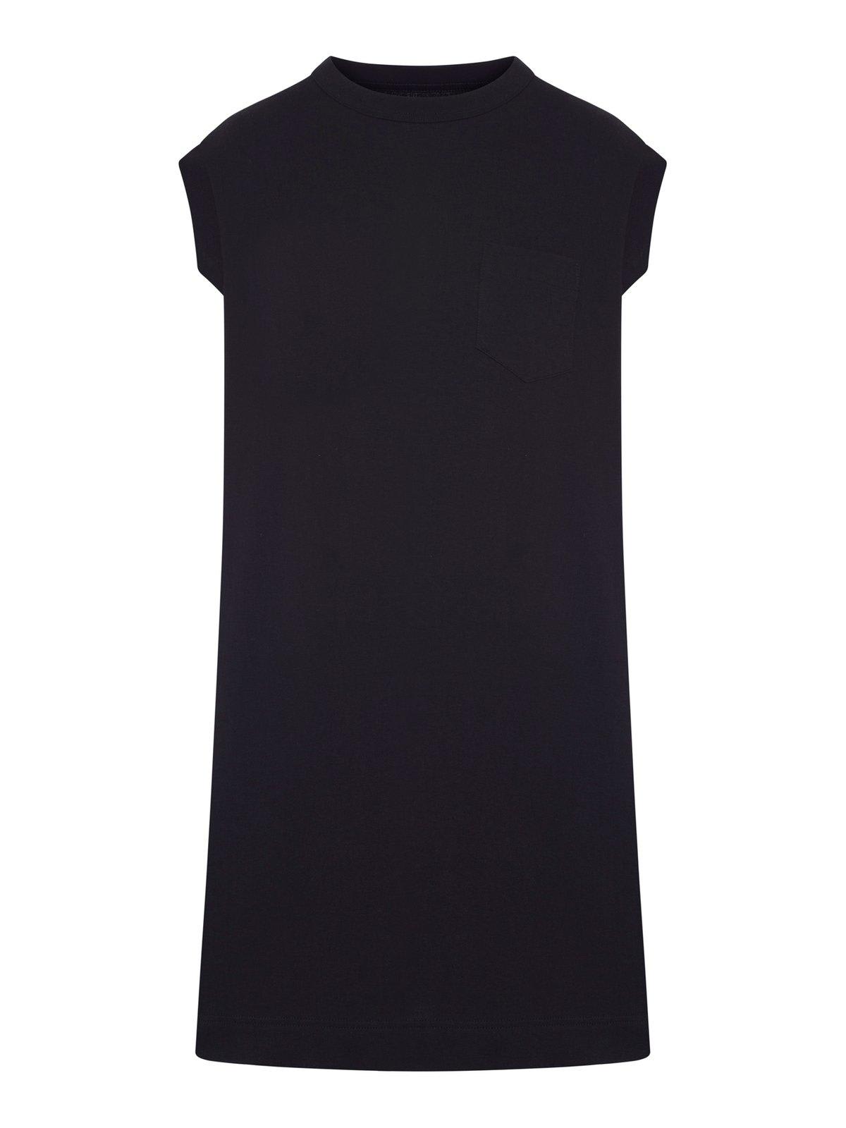 Crewneck Sleeveless Mini Dress