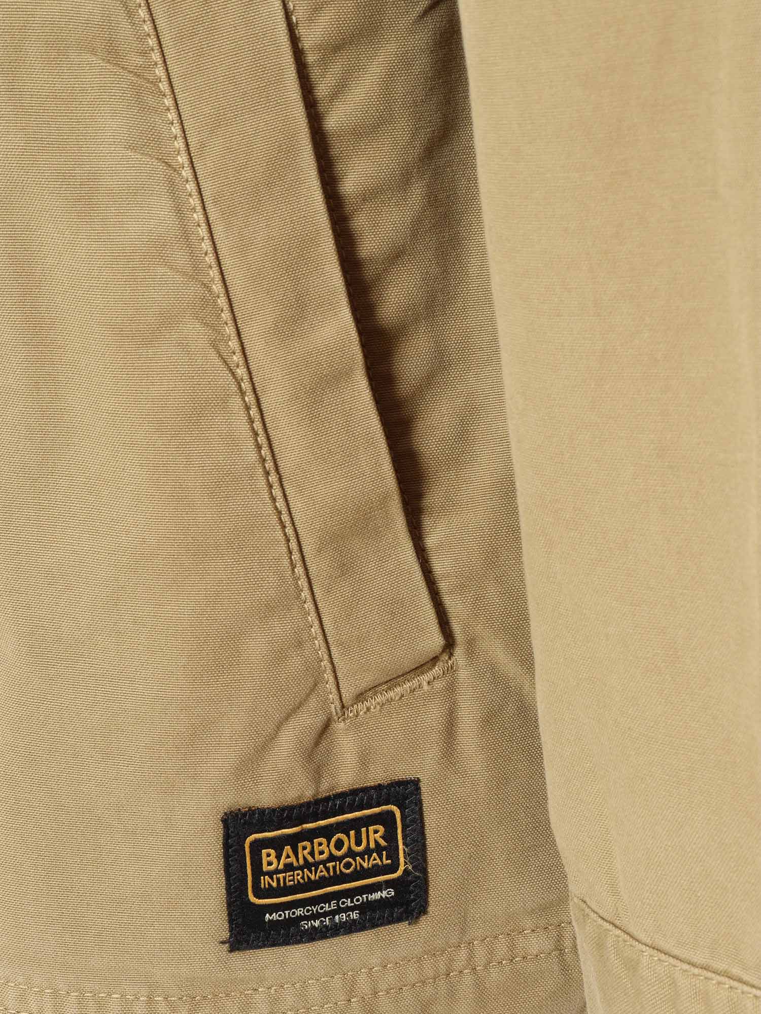 Shop Barbour Harris Beige Jacket