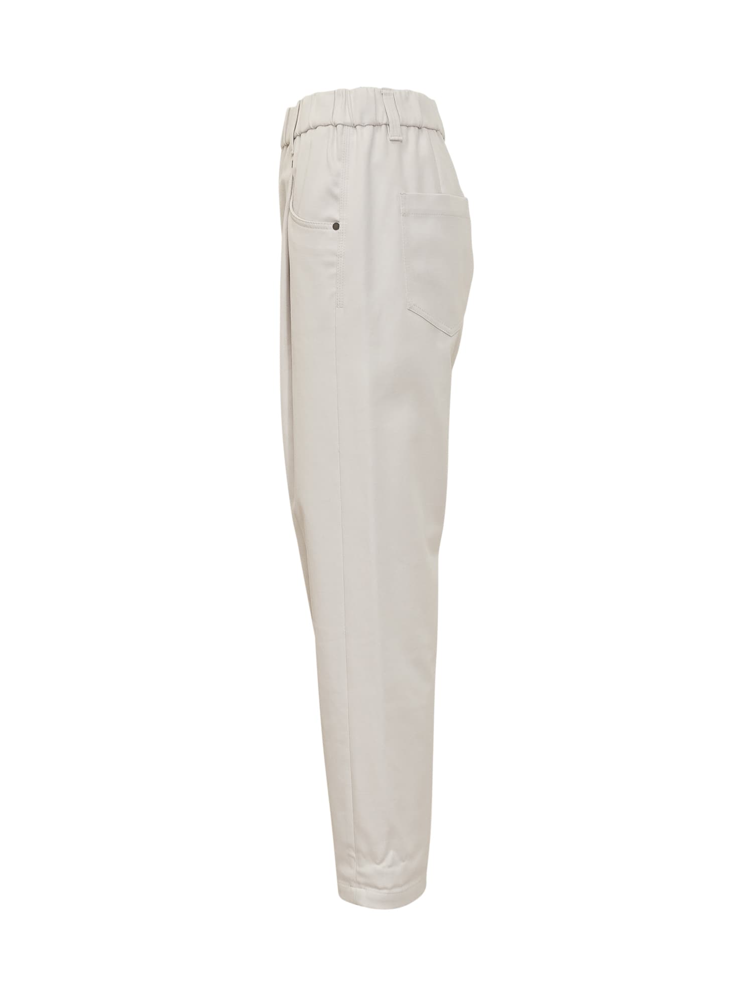 Shop Brunello Cucinelli Trousers In Snow White