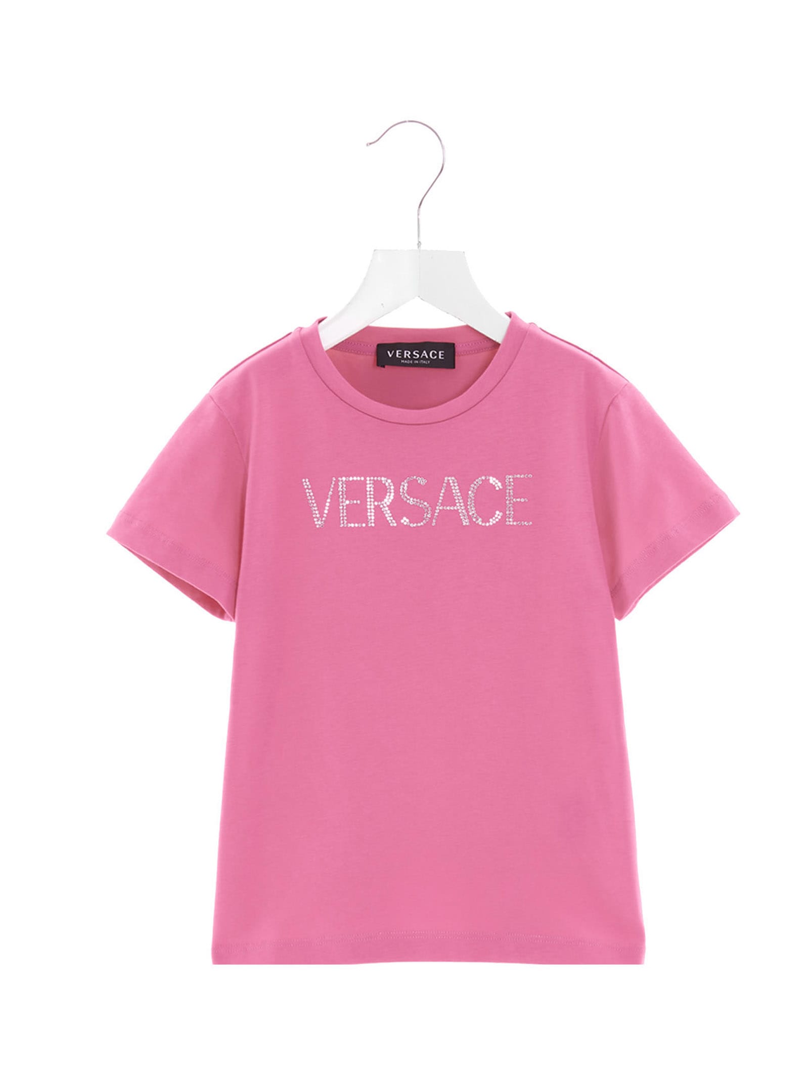 Versace Crystal Logo T-shirt