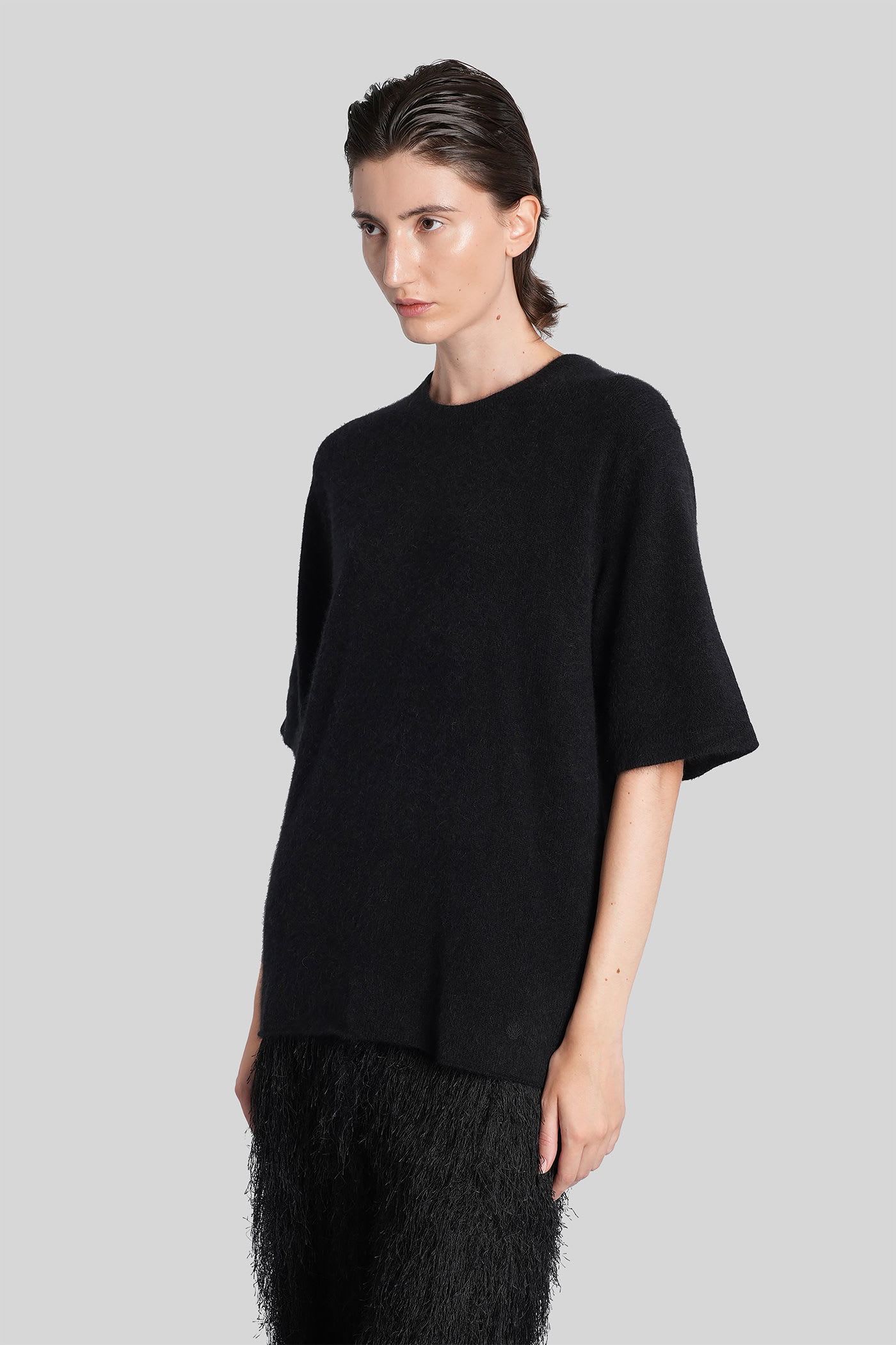 Loulou Studio Raven Knitwear In Black Wool In Black