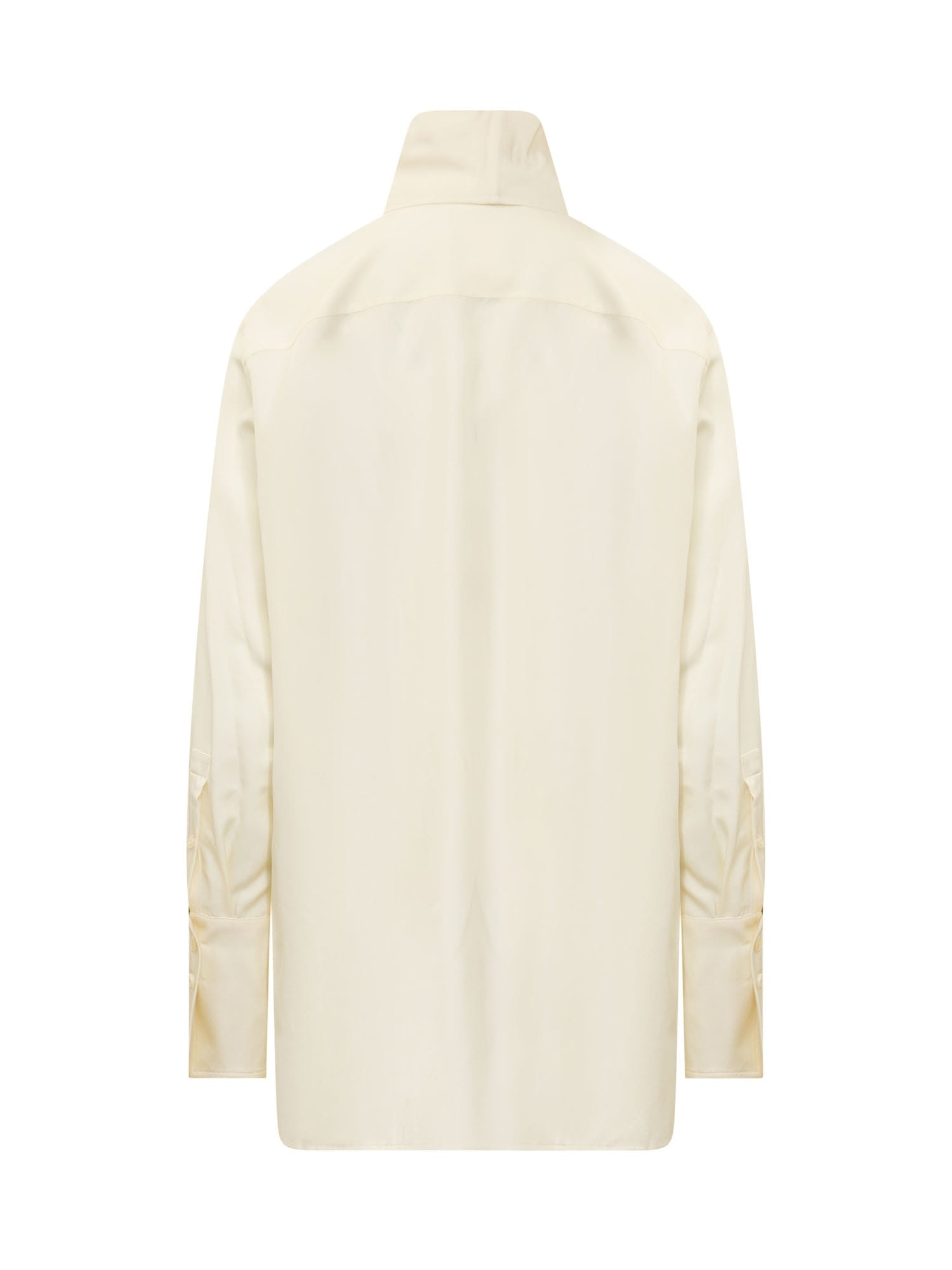 Shop Givenchy Blouse In Cream