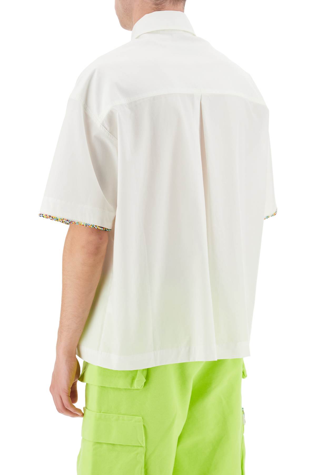 Shop Bonsai Bloom Short-sleeved Shirt In White (white)