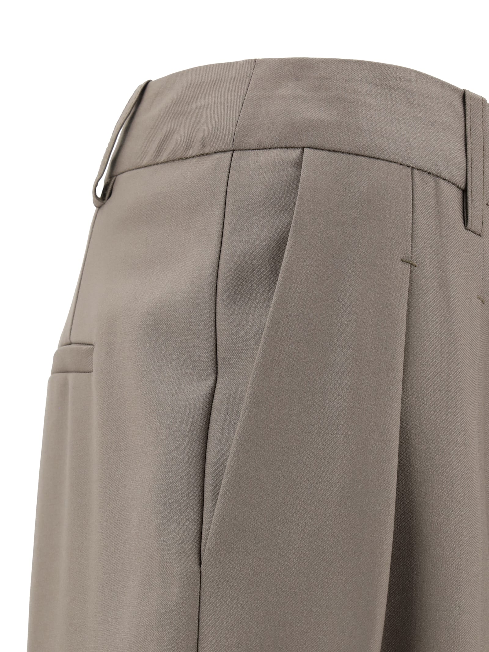 LOULOU STUDIO WOOL FLARED PANTS