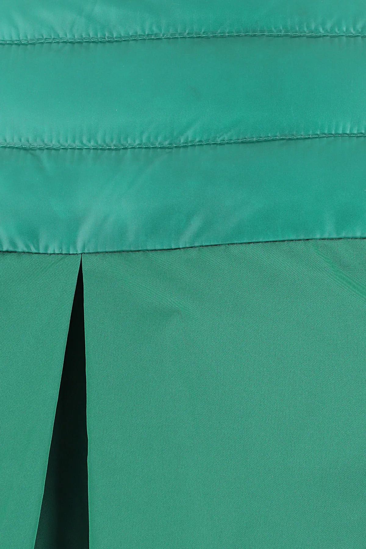 Shop Herno Emerald Green Nylon And Taffeta Jacket