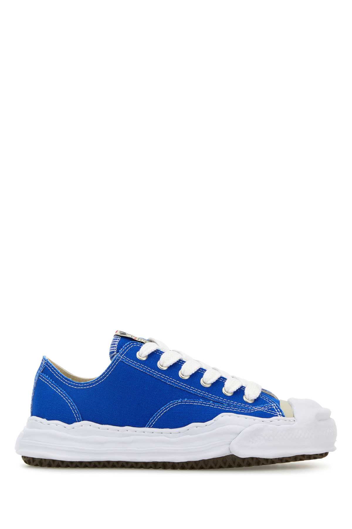 Electric Blue Canvas Sneakers