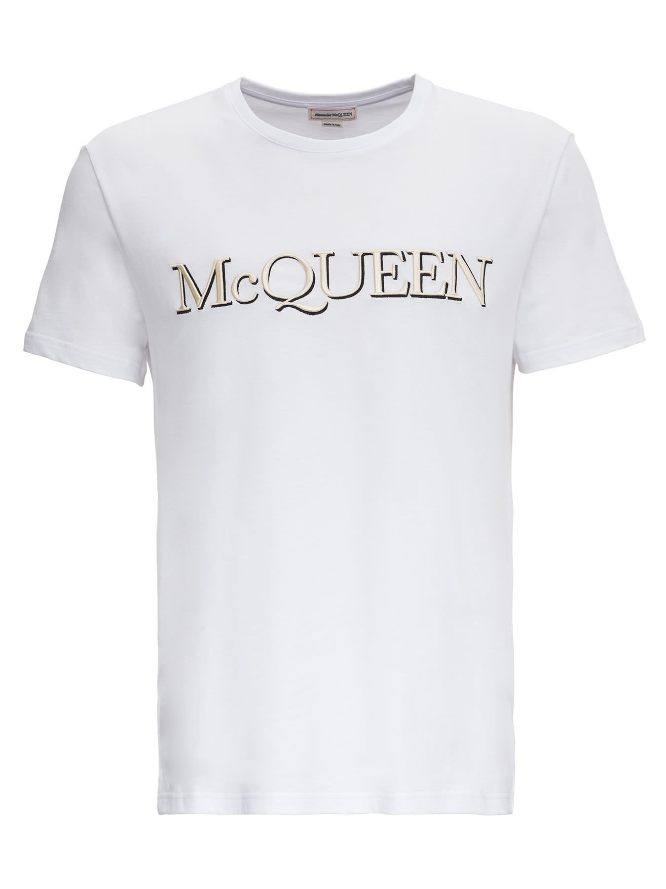 Alexander McQueen Cotton T-shirt With Logo